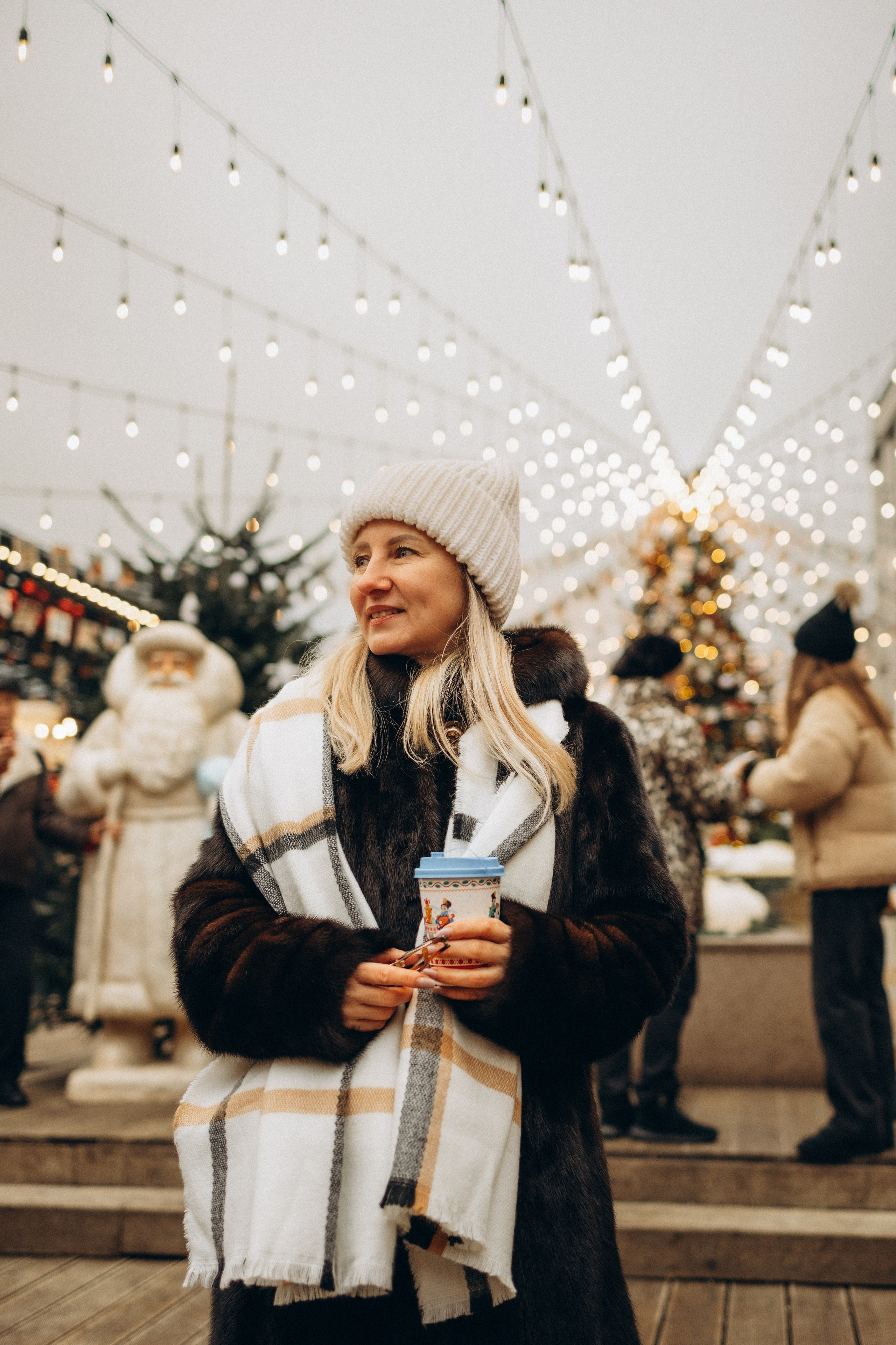 Зимняя прогулка Юлии. Фотограф lifestylе в Москве Пшеничная Анастасия