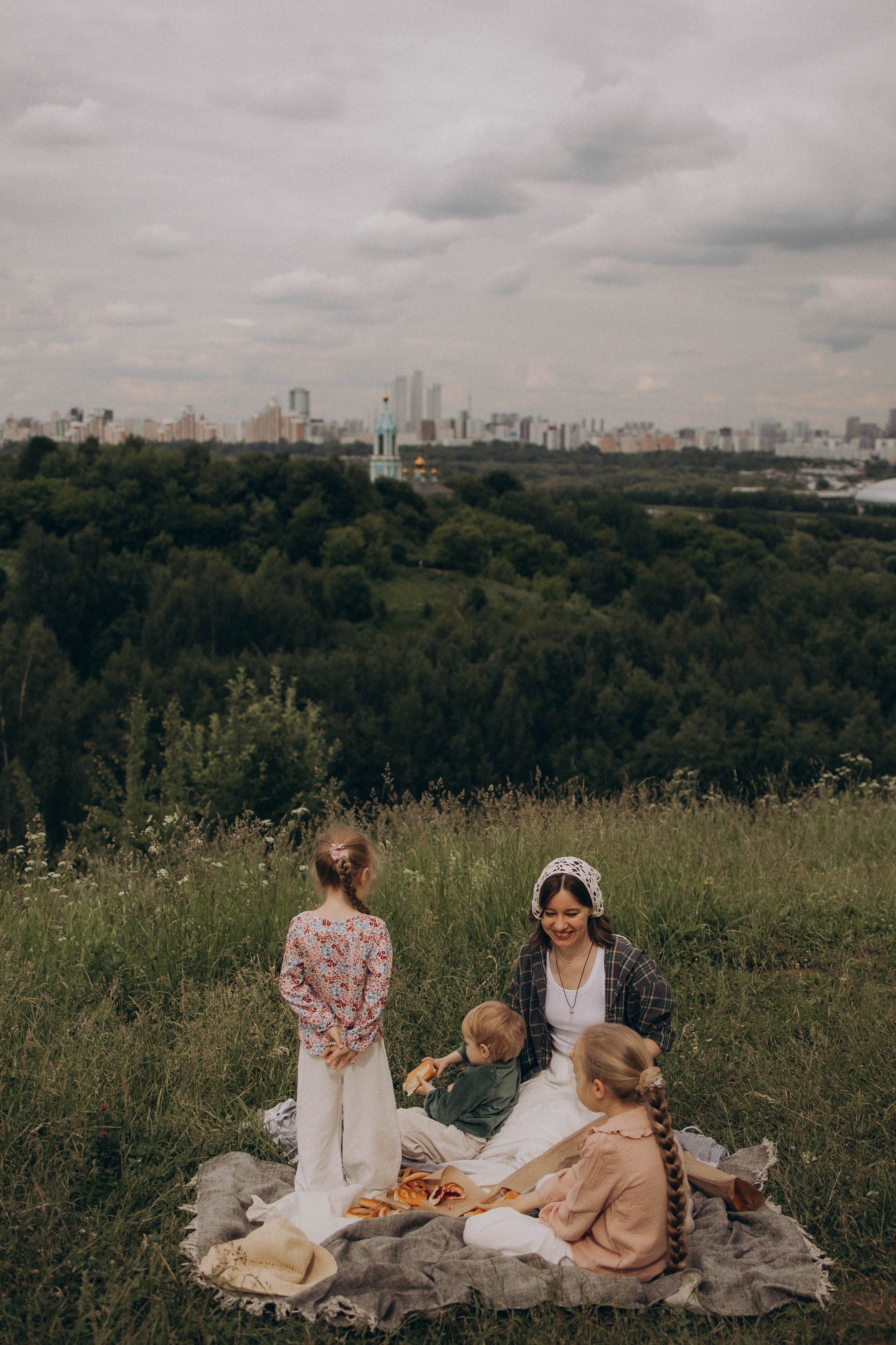 Крылатские холмы. Фотограф lifestylе в Москве Пшеничная Анастасия