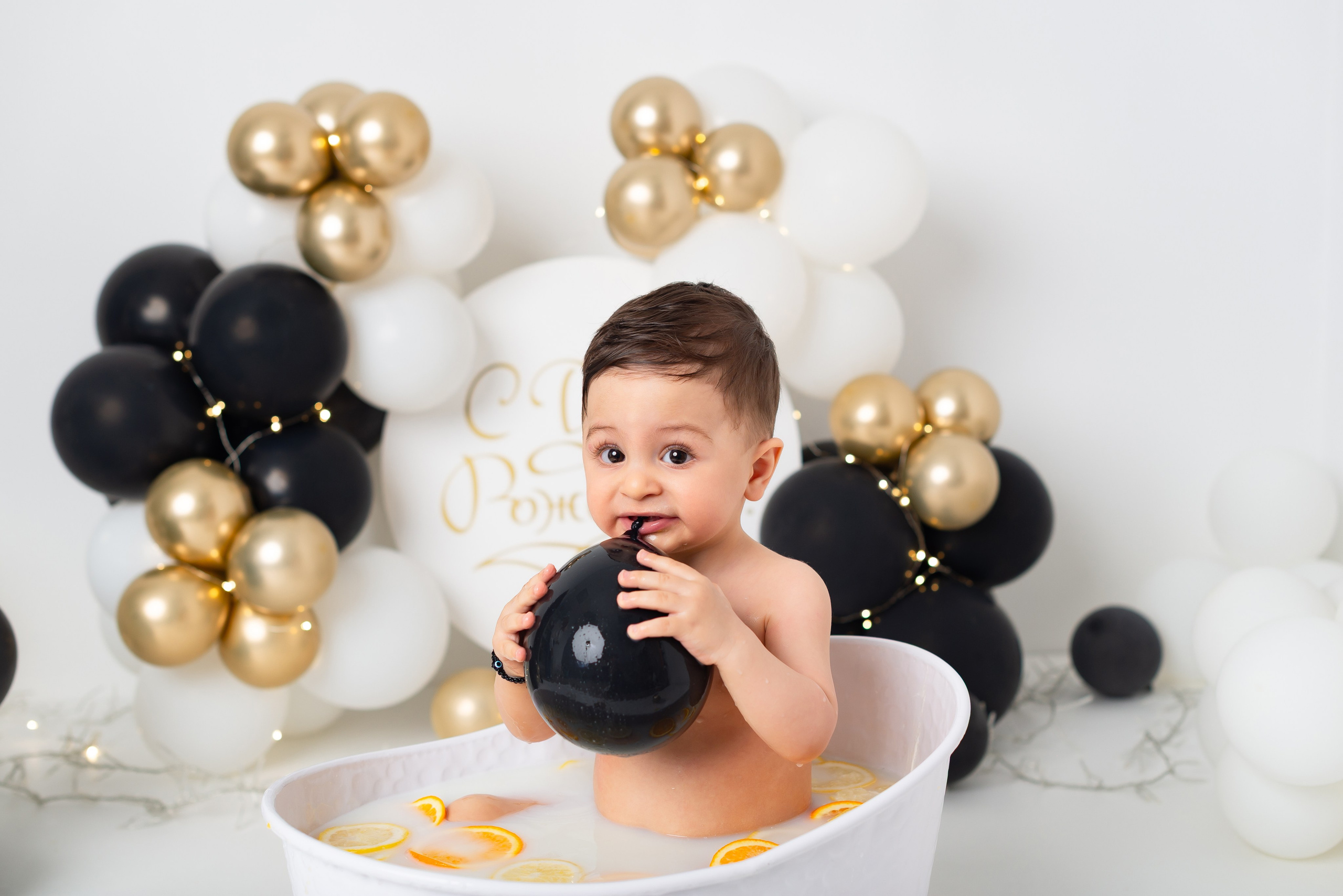 Годик пакет «Премиум». Детская фотостудия «Мандаринка» | Детский фотограф Краснодар