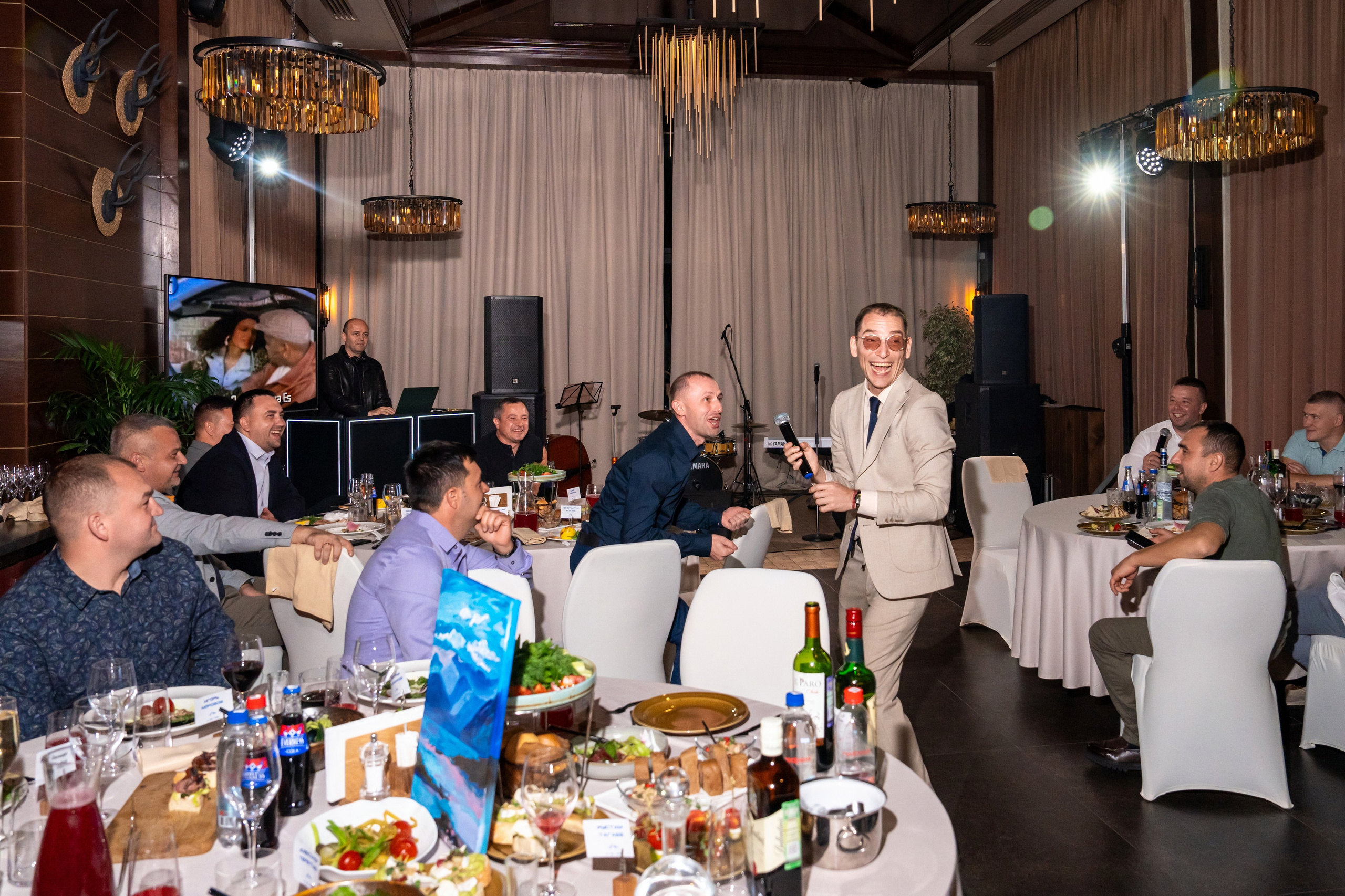 Гала-ужин для компании «Agregatka». Репортажный фотограф в Красной Поляне и Сочи Павлюченко Екатерина