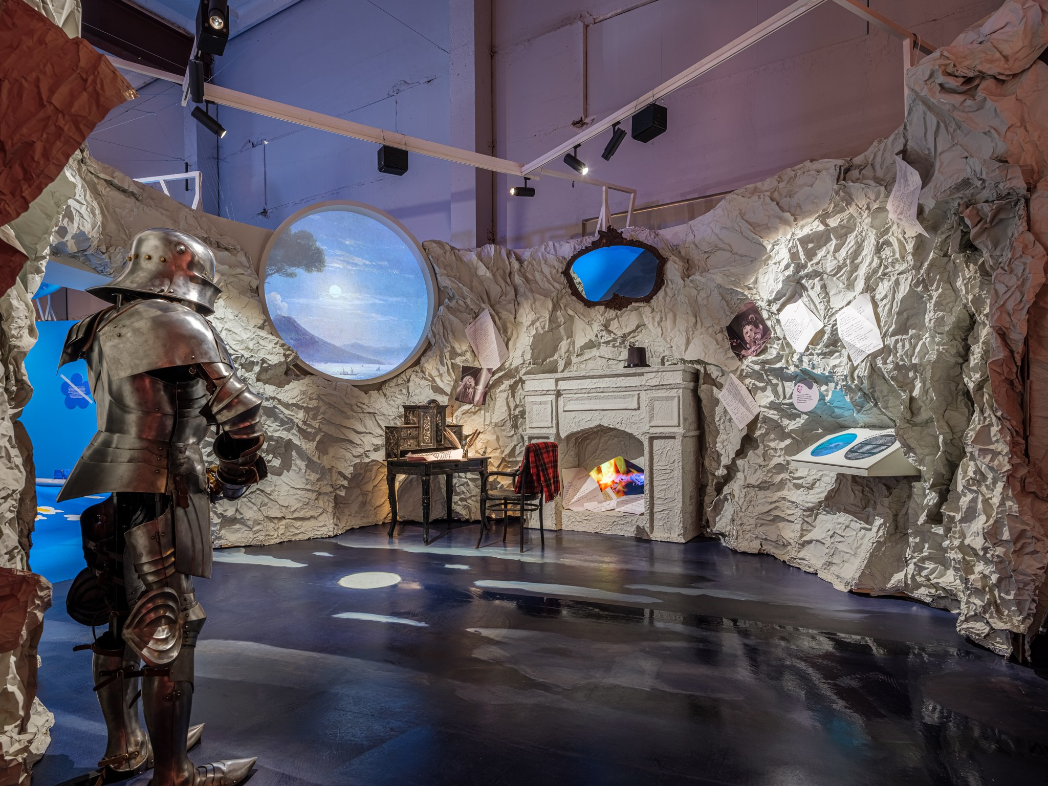 Выставка «Смешарики. Искусство быть круглым» Москва, Хлебозавод № 9 Planet9 2023. Фотограф Василий Буланов