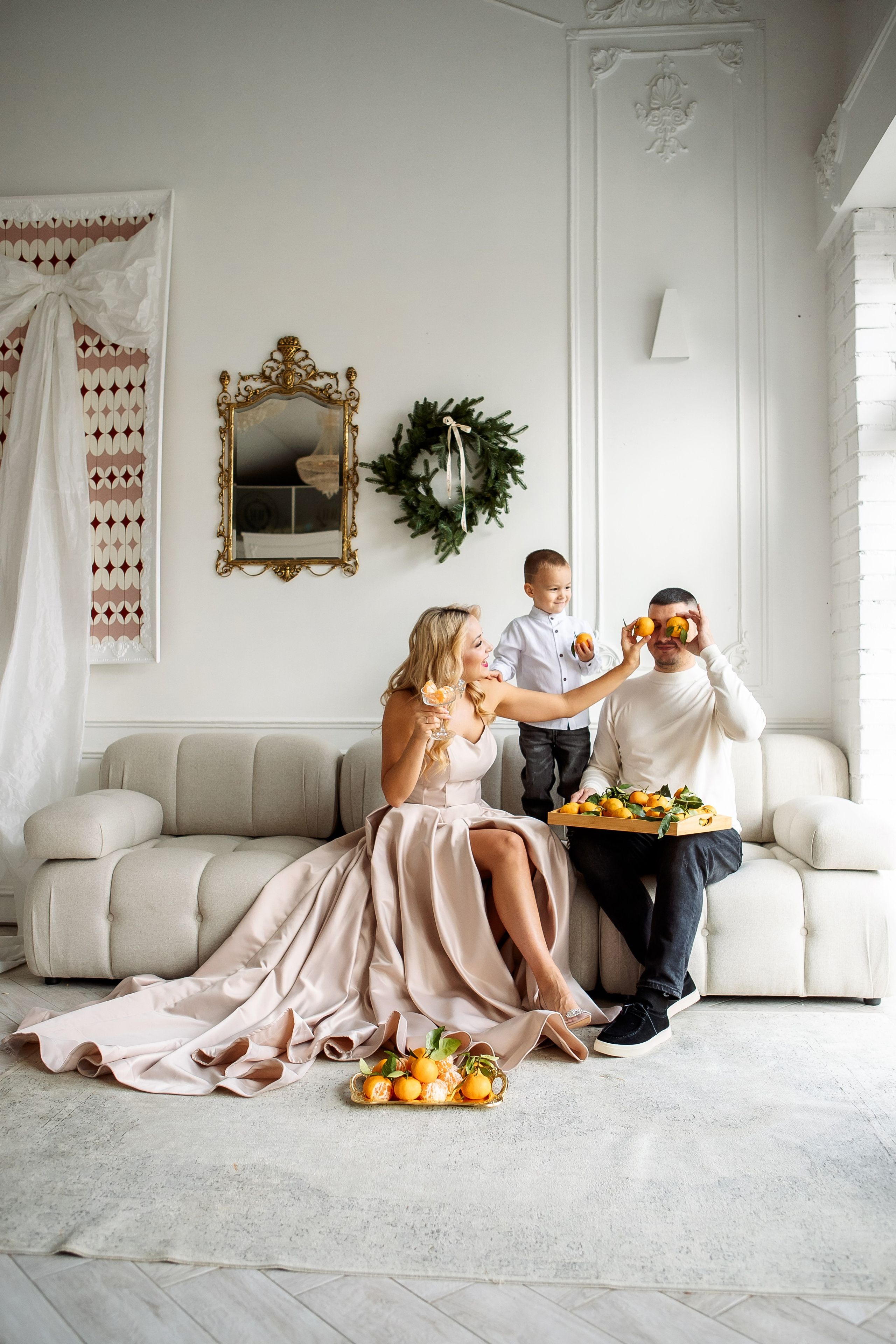 Новый год. Семейный детский фотограф. Фотосессия в Минске