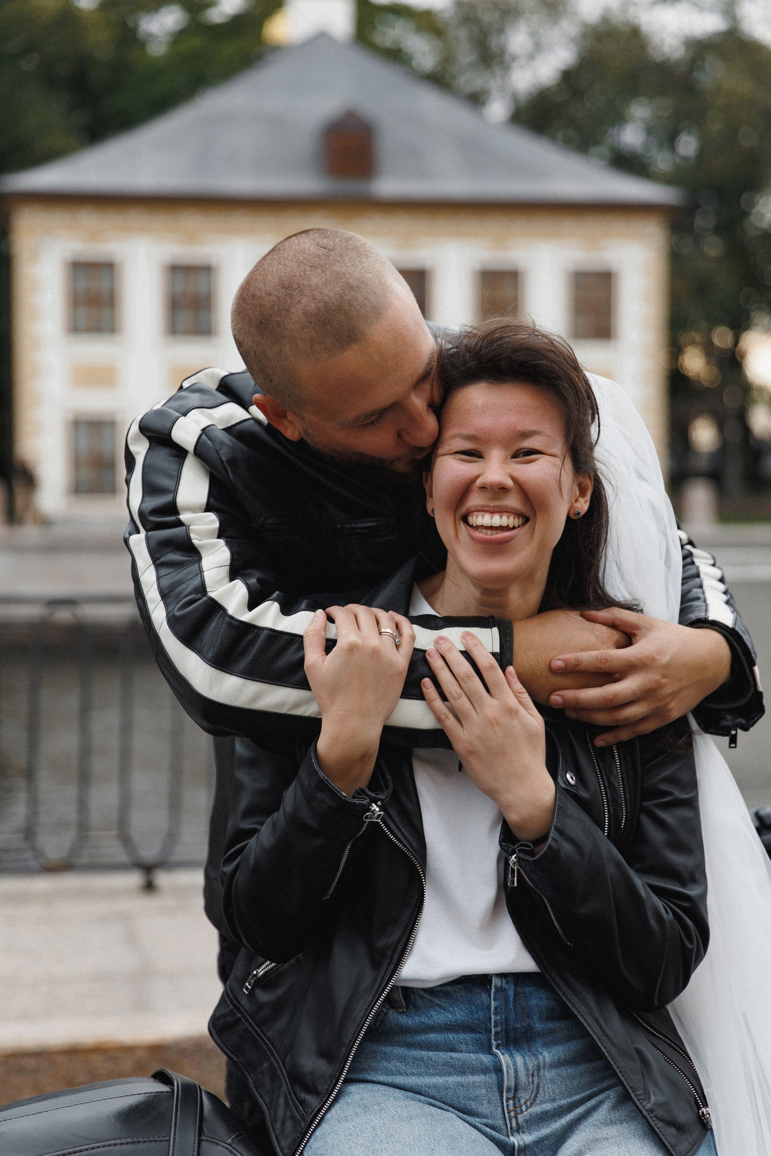 Настя и Никита, мотофотосет. Wedding photographer in St. Petersburg, Europe and Israel Anna Agafon