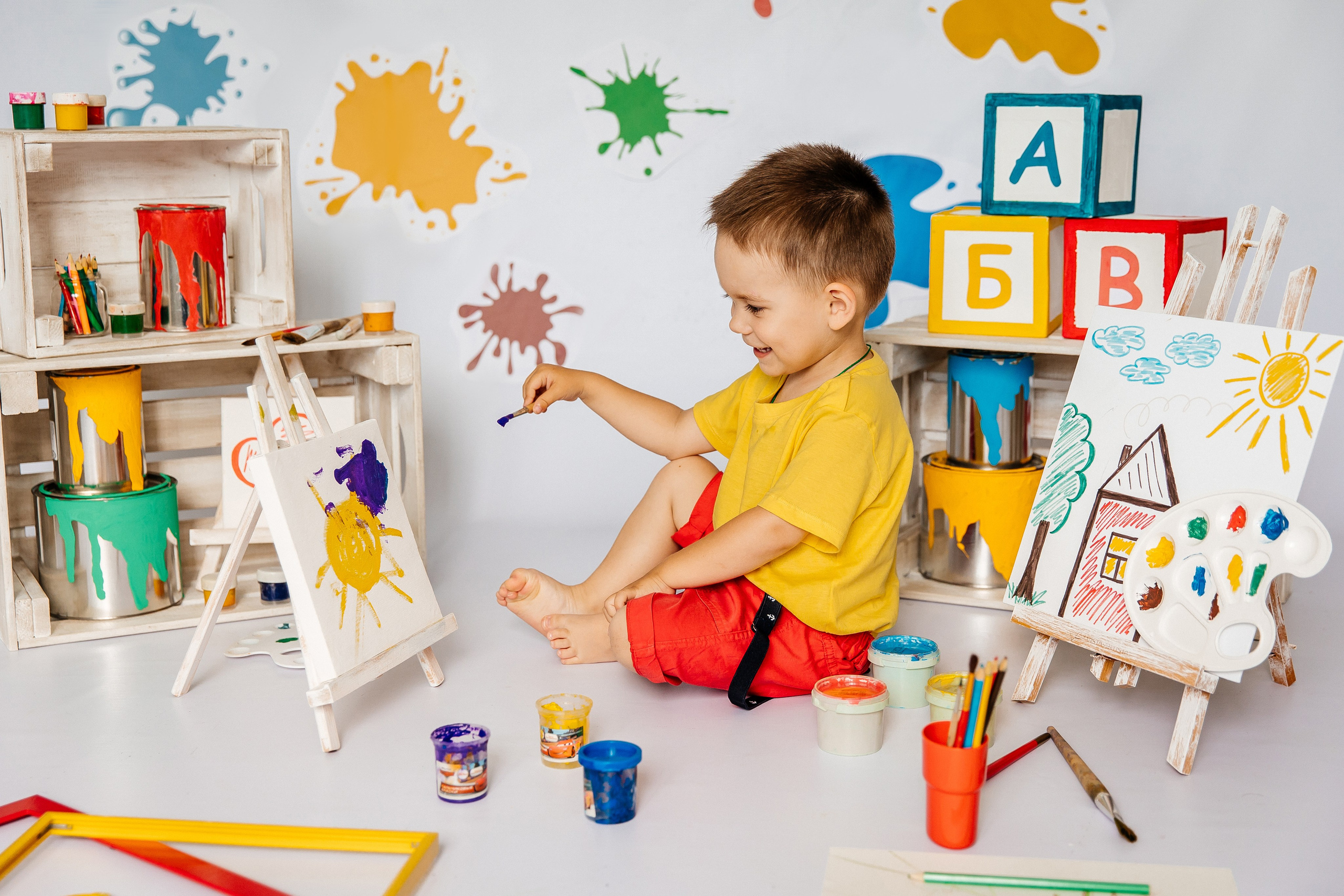 Краски. Детский фотограф, выпускные альбомы в Нижнем Новгороде Бодягина Мария