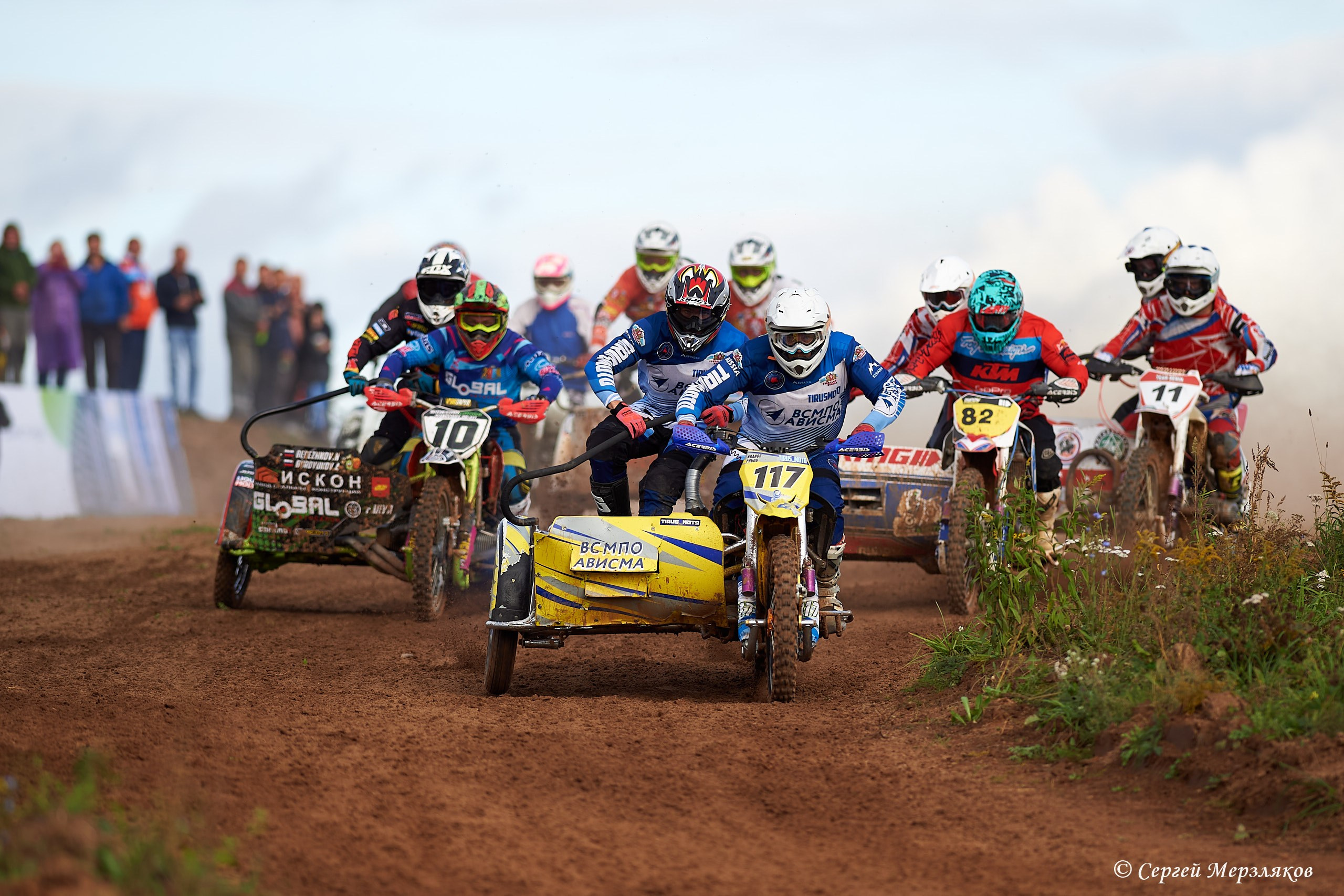 Мотокросс. Орловское. Ижевск. 21.09.2024. Спортивный репортажный фотограф в Ижевске Сергей Мерзляков