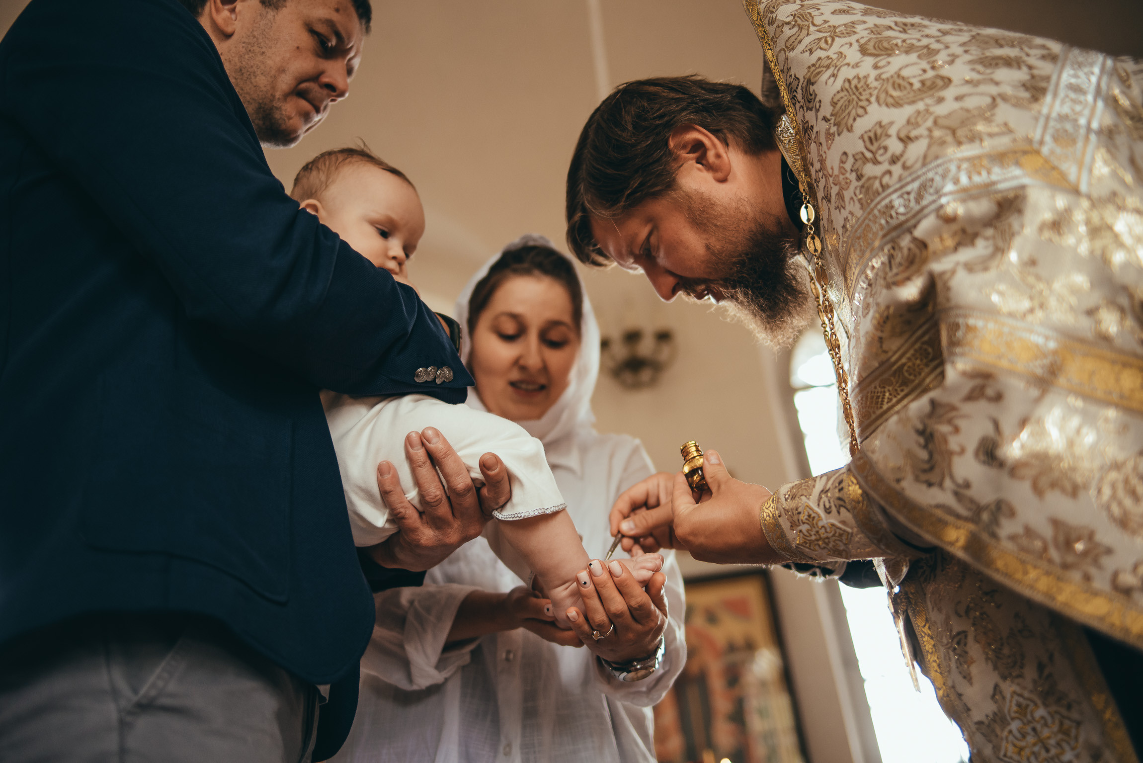 КРЕЩЕНИЕ. Фотограф новорожденных в стиле lifestyle в Воронеже Юлия Ключникова
