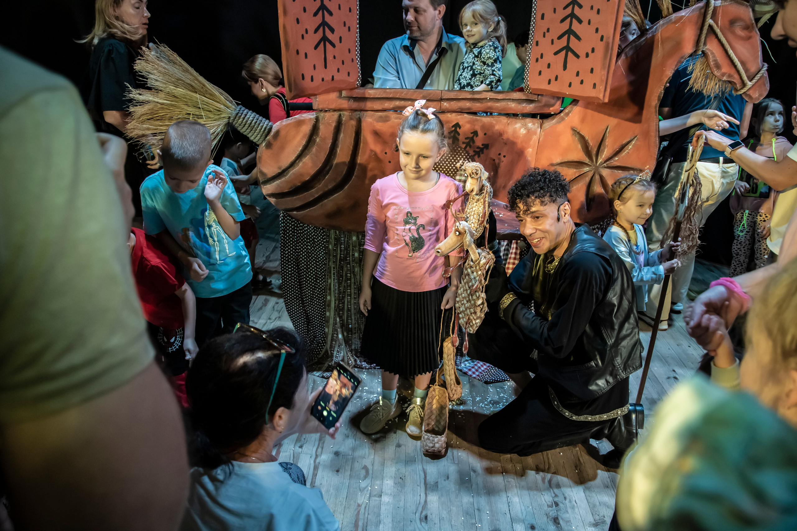 Лапотные сказки спектакль театра Саквояж. Фотограф в Сочи Юрий Шептаев