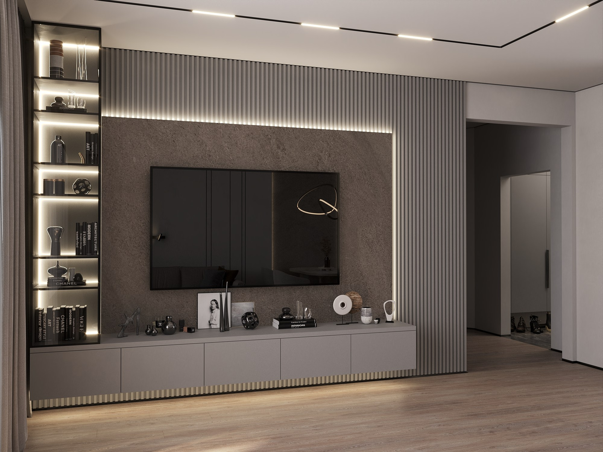 Пос. Южные ключи 119 м². БК студия дизайна интерьера