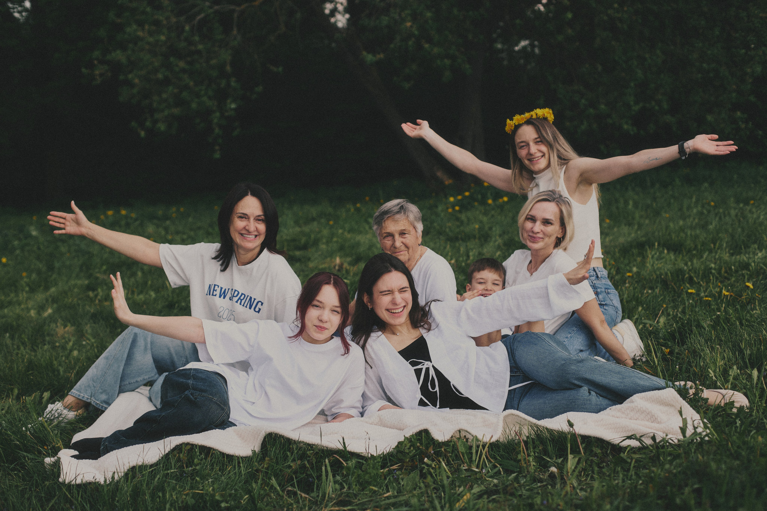 Большая семья. Портретный фотограф в Москве Ольга Крылова