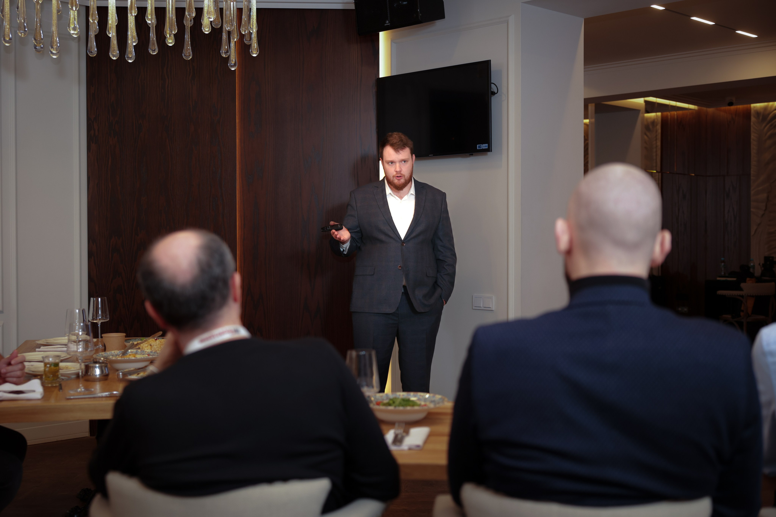 Бизнесс завтрак Level Group. Свадебный фотограф Астрахань