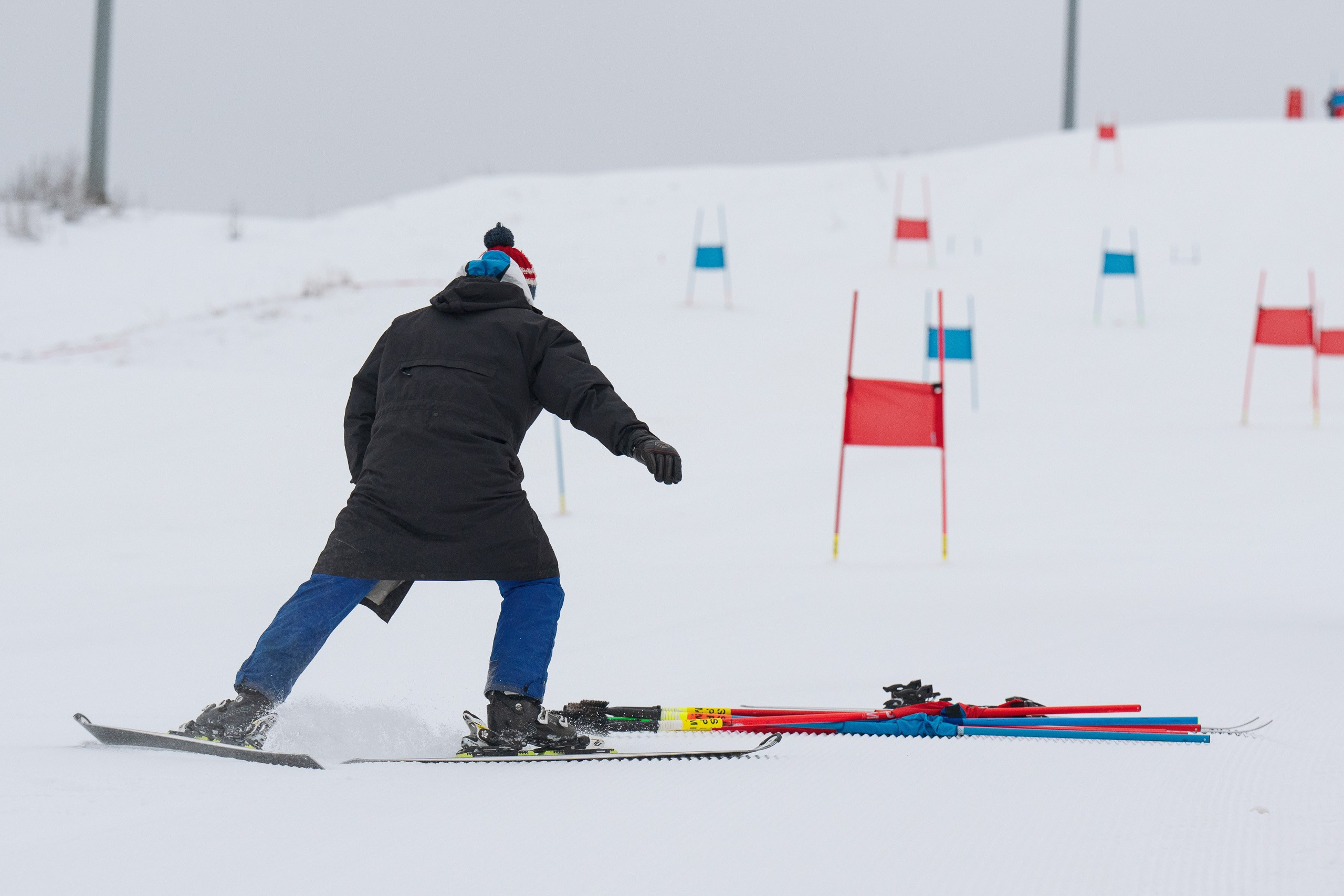 Горные лыжи. Первенство Центрального Федерального Округа. GS U16 Шуколово. Фотограф Студитский Евгений