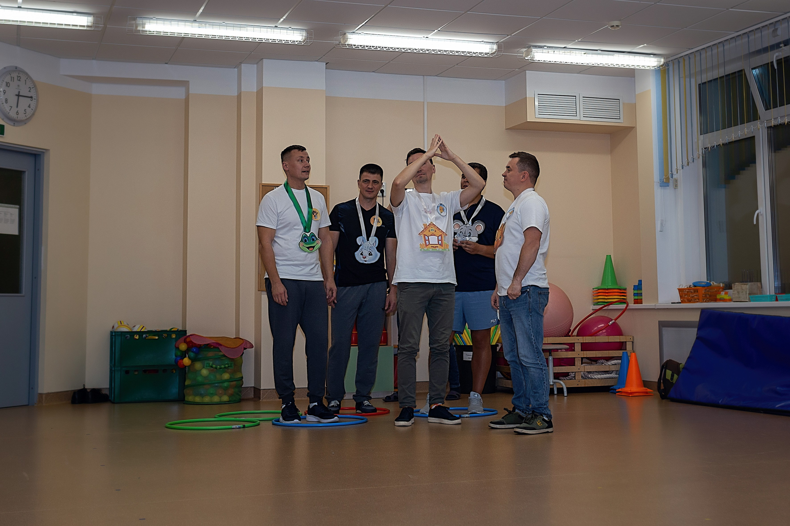 День пап в детском саду_2024. Семейный фотограф в Санкт-Петербурге