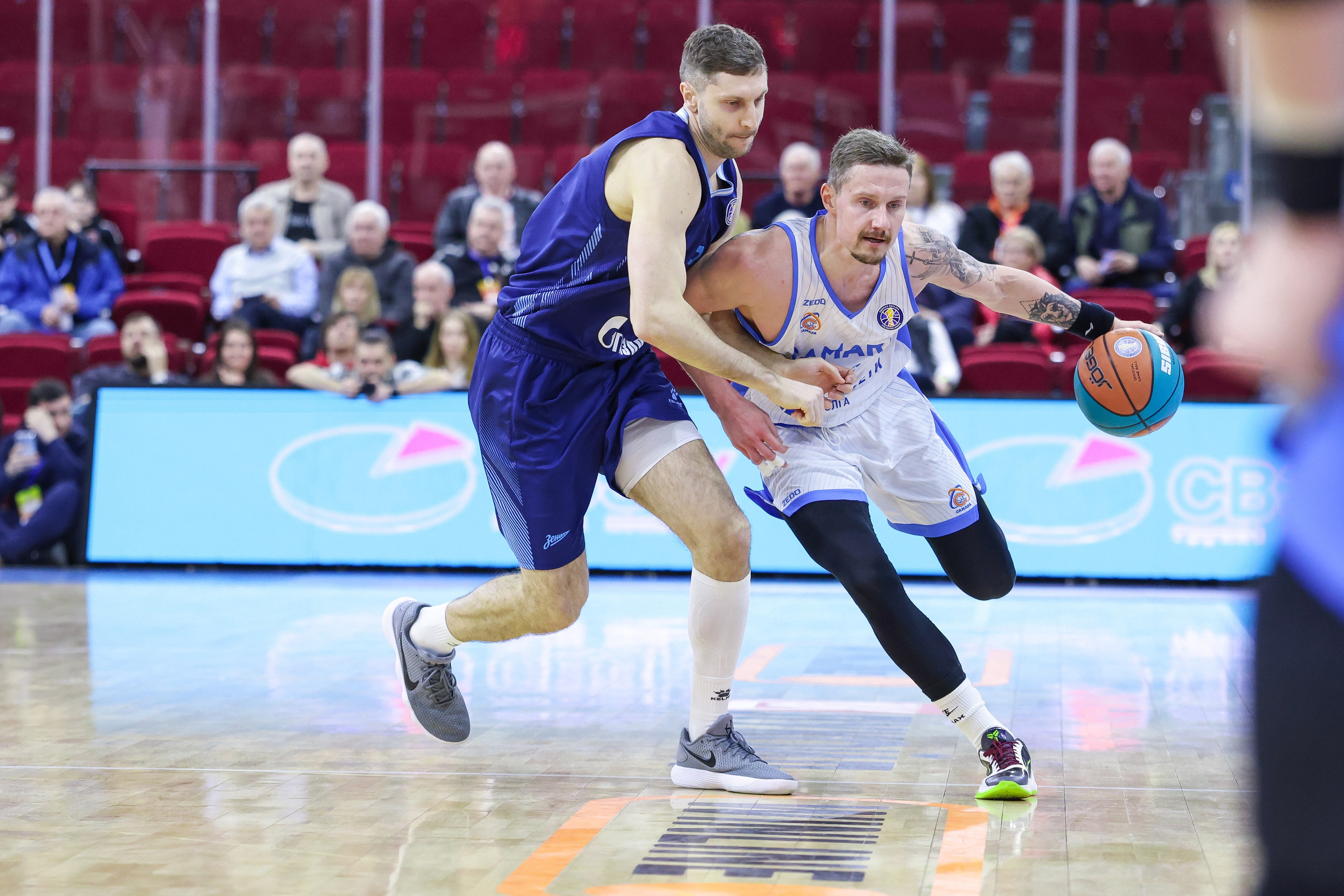 Баскетбол. Самара — Зенит. Единая лига ВТБ. Спортивный фотограф в Самаре