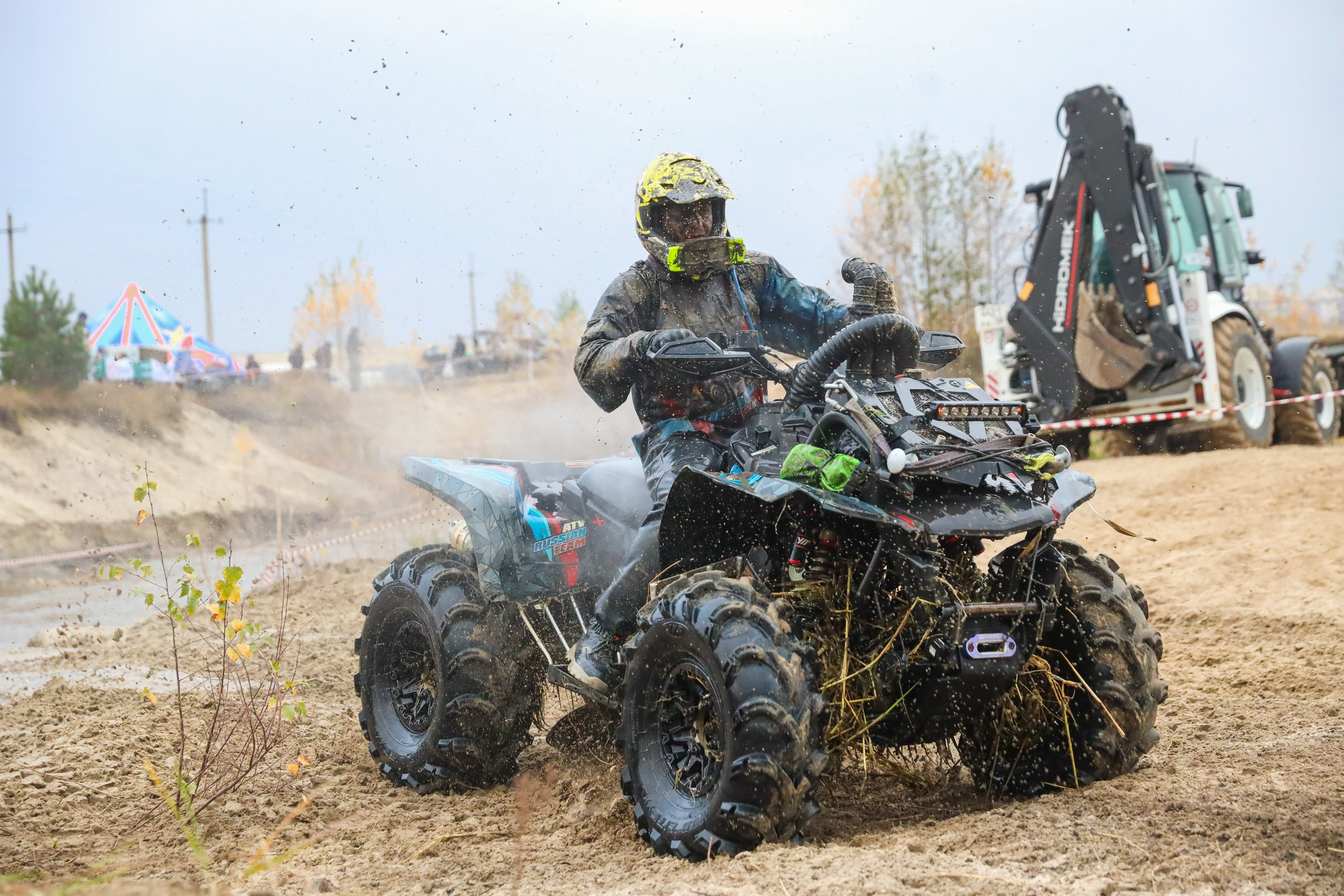 Гонки на квадроциклах Грязевое кольцо. Спортивный фотограф в Самаре