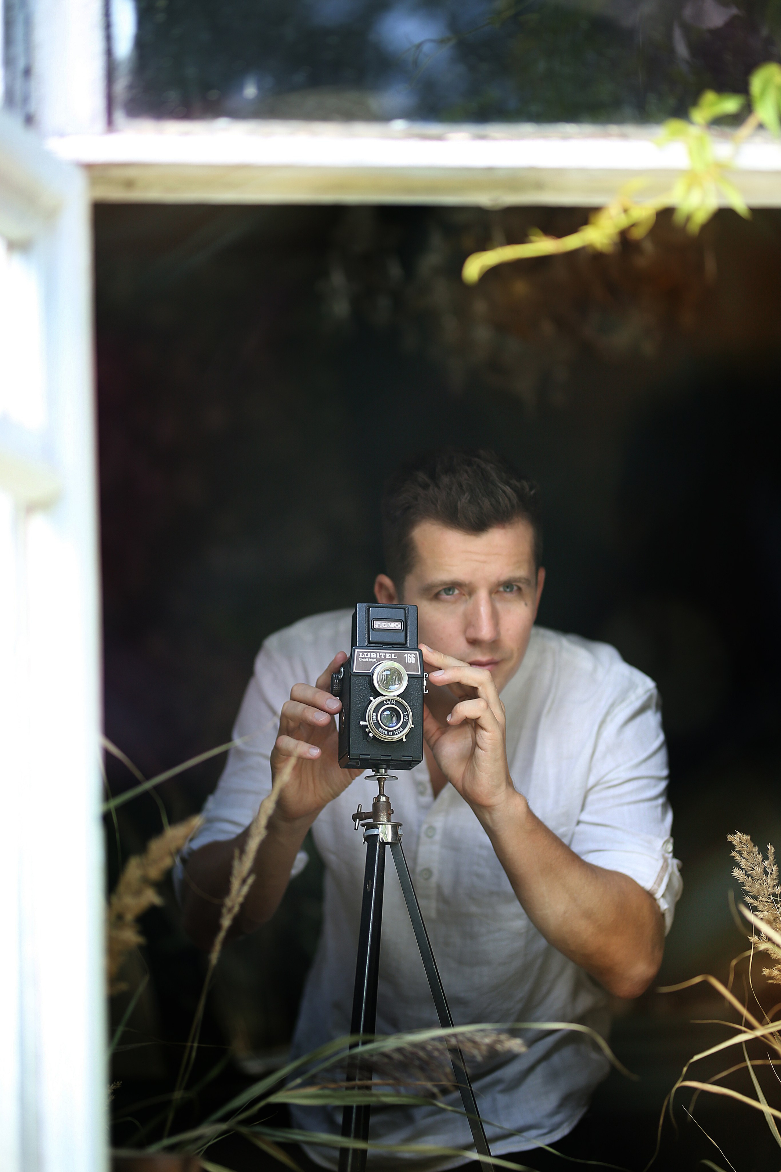 Писатель в Drozd House. Фотограф Анастасия Залевская