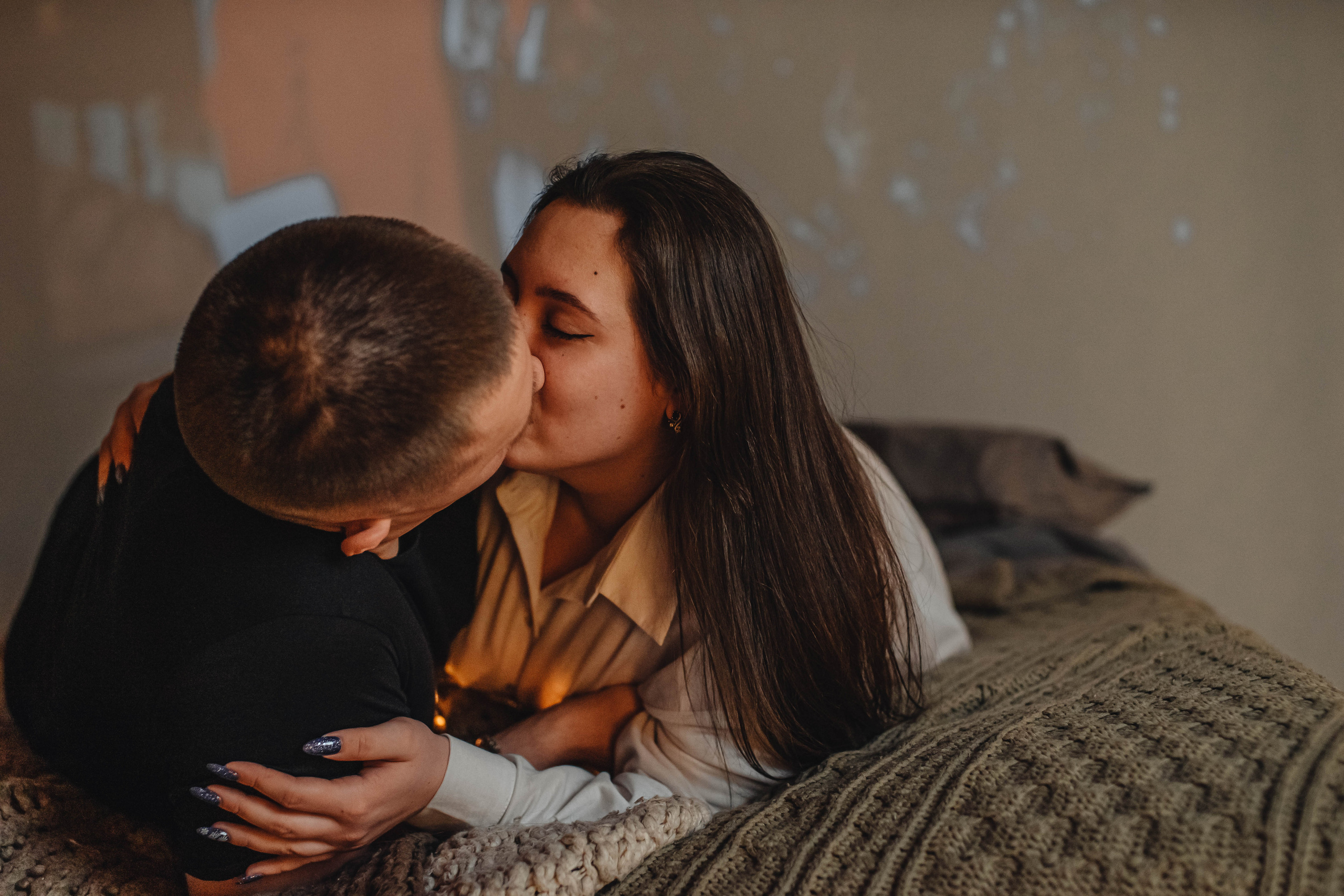 Зимний вечер. Семейный и свадебный фотограф в Саратове Евангелина Штах