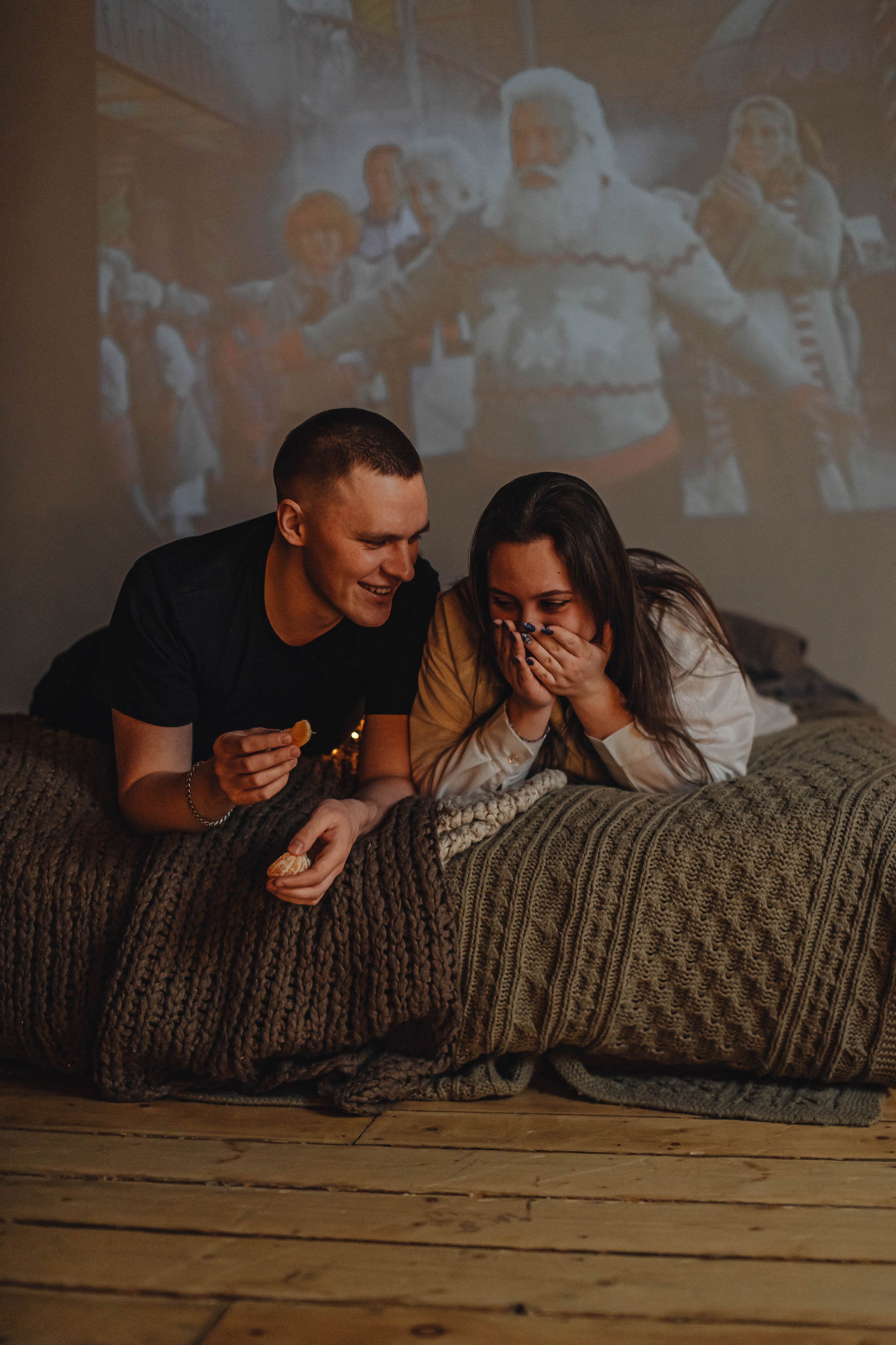 Зимний вечер. Семейный и свадебный фотограф в Саратове Евангелина Штах