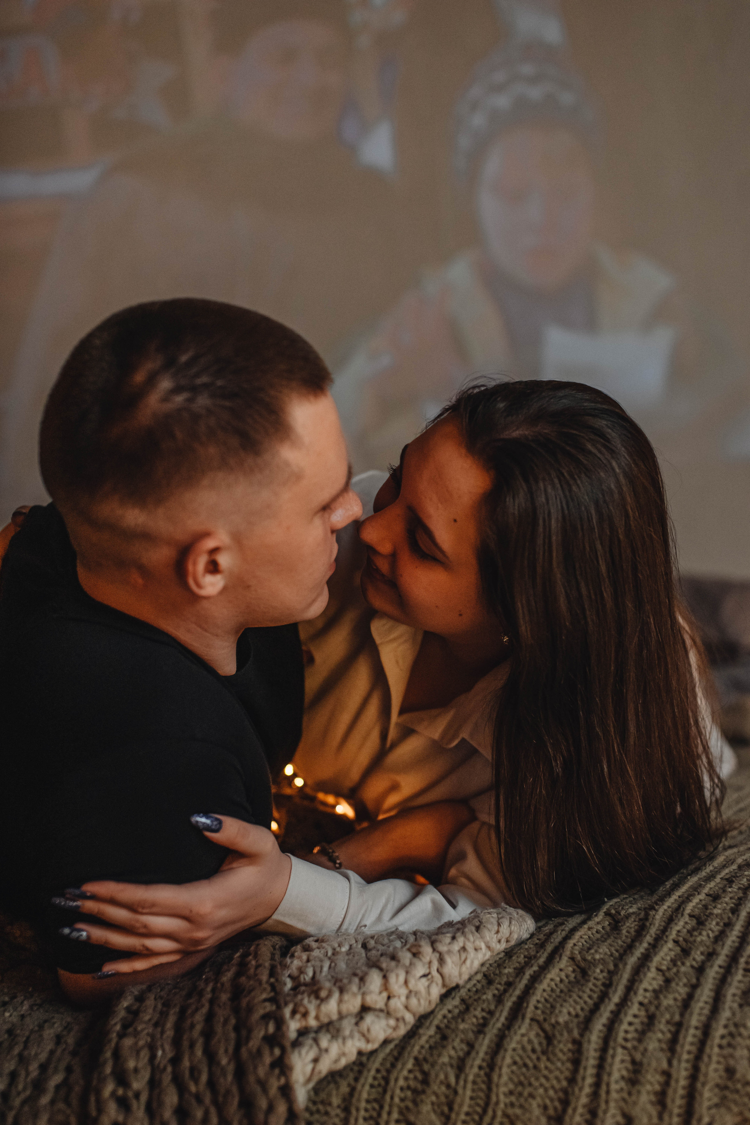 Зимний вечер. Семейный и свадебный фотограф в Саратове Евангелина Штах