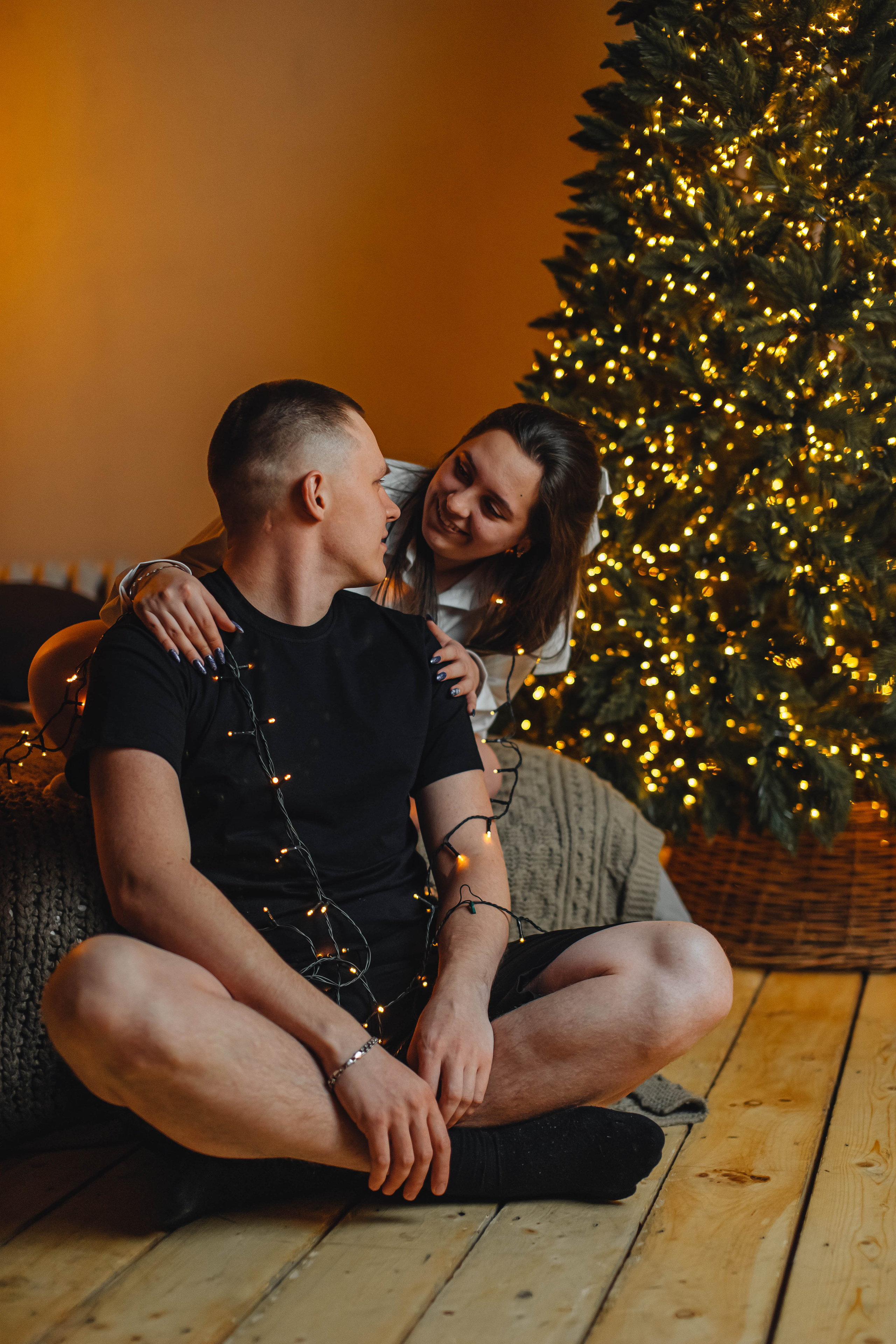 Зимний вечер. Семейный и свадебный фотограф в Саратове Евангелина Штах