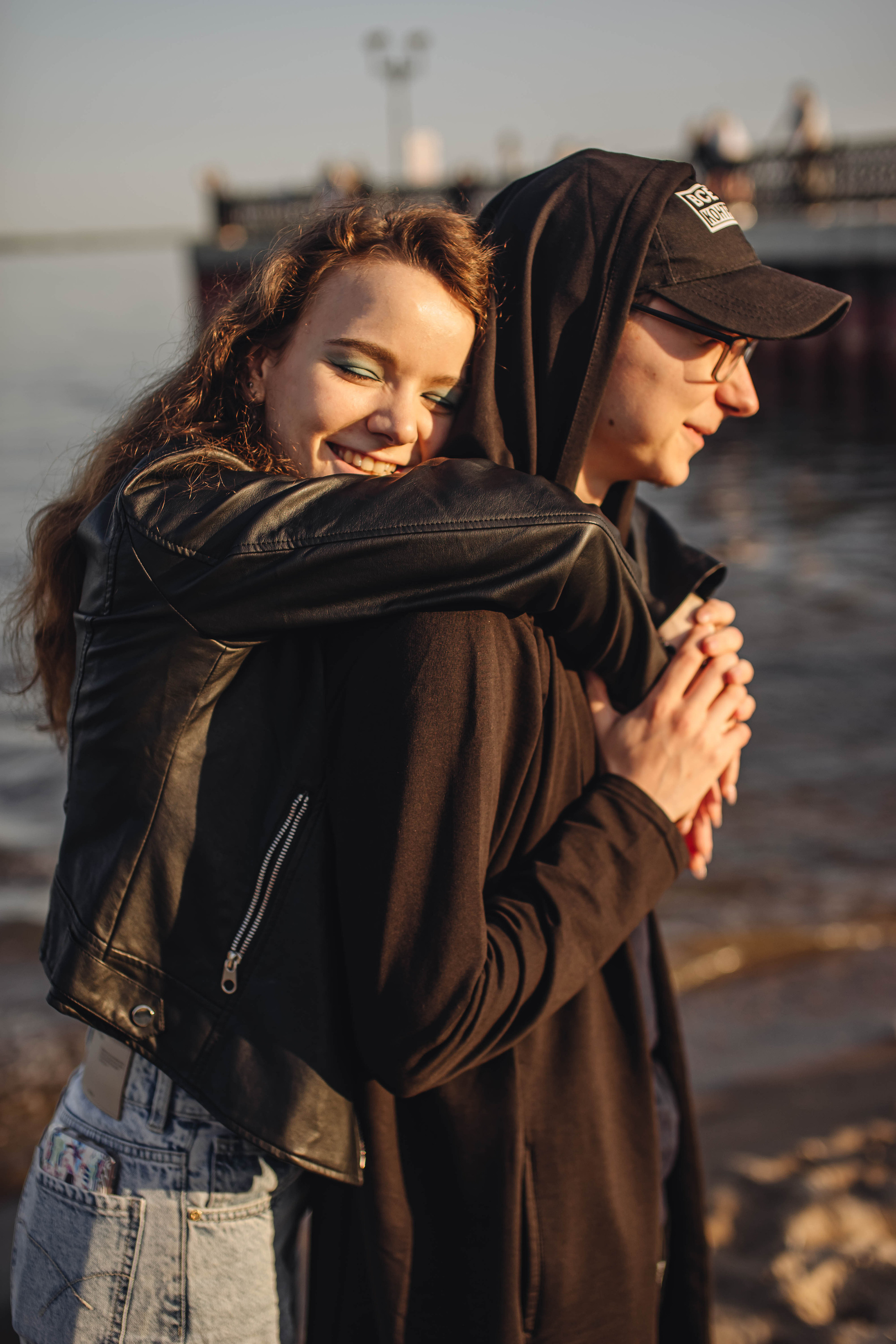 Прогулка по пляжу. Семейный и свадебный фотограф в Саратове Евангелина Штах