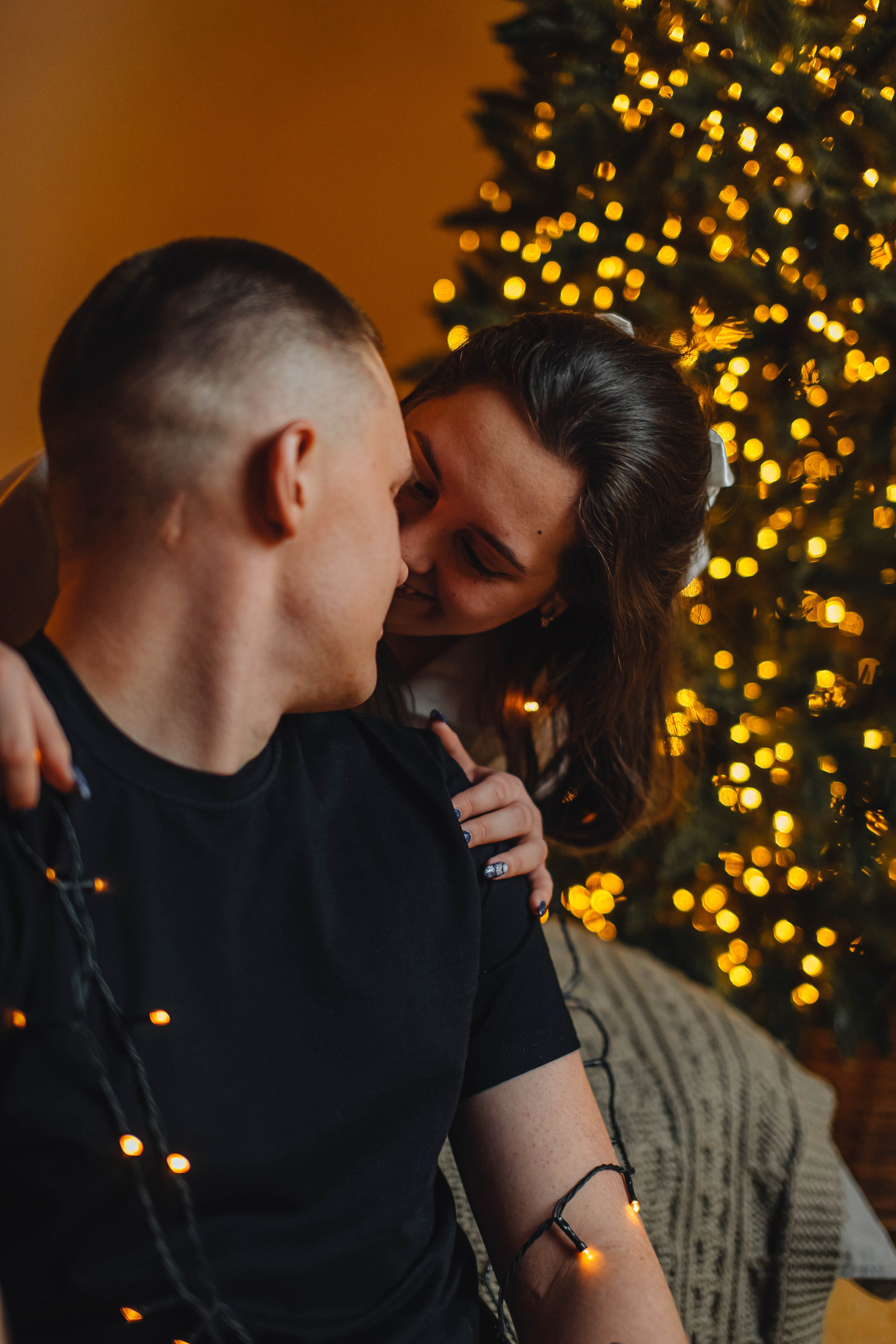 Зимний вечер. Семейный и свадебный фотограф в Саратове Евангелина Штах