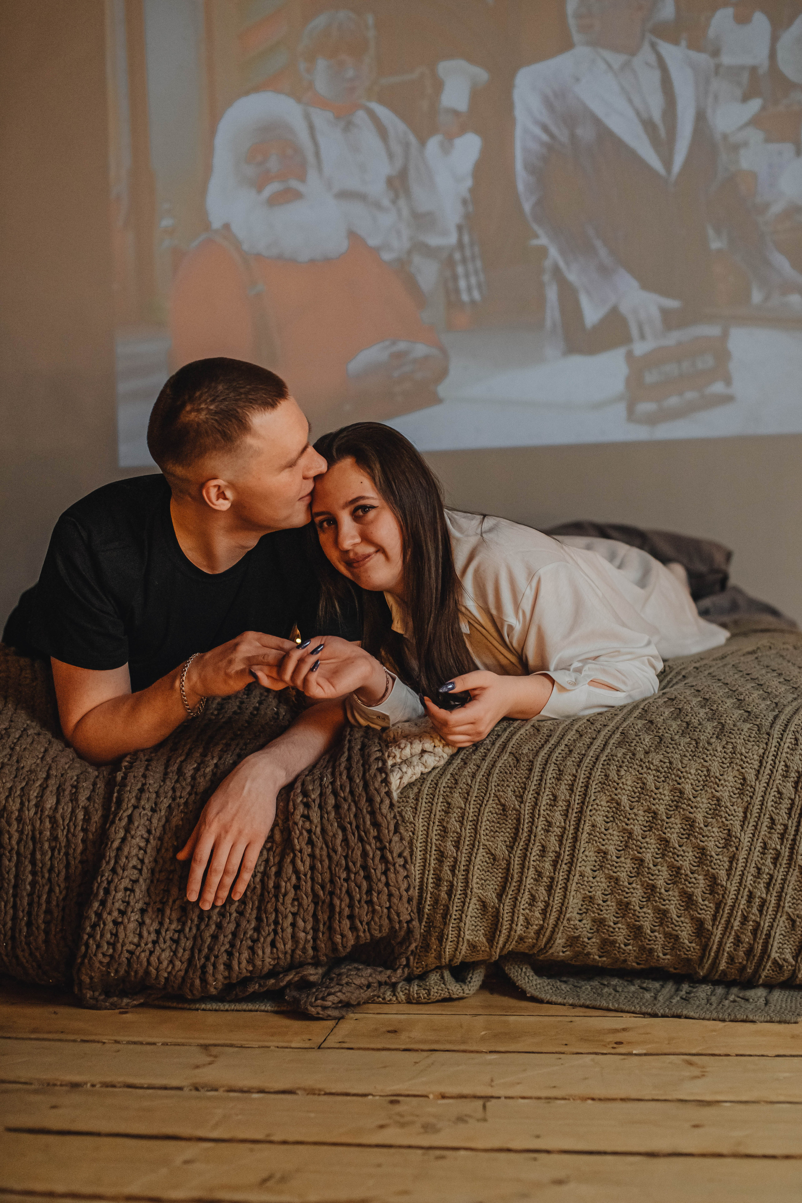 Зимний вечер. Семейный и свадебный фотограф в Саратове Евангелина Штах