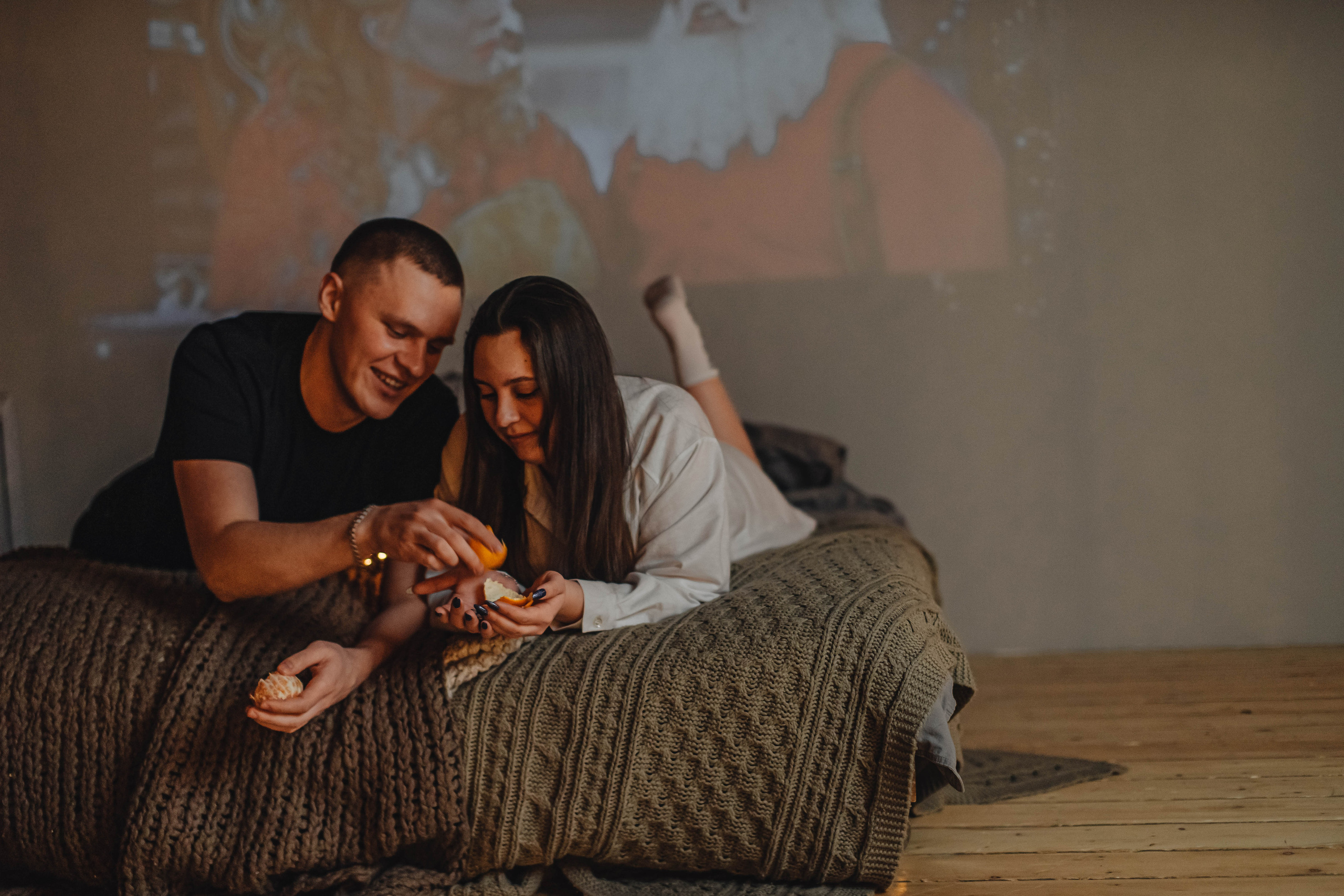 Зимний вечер. Семейный и свадебный фотограф в Саратове Евангелина Штах