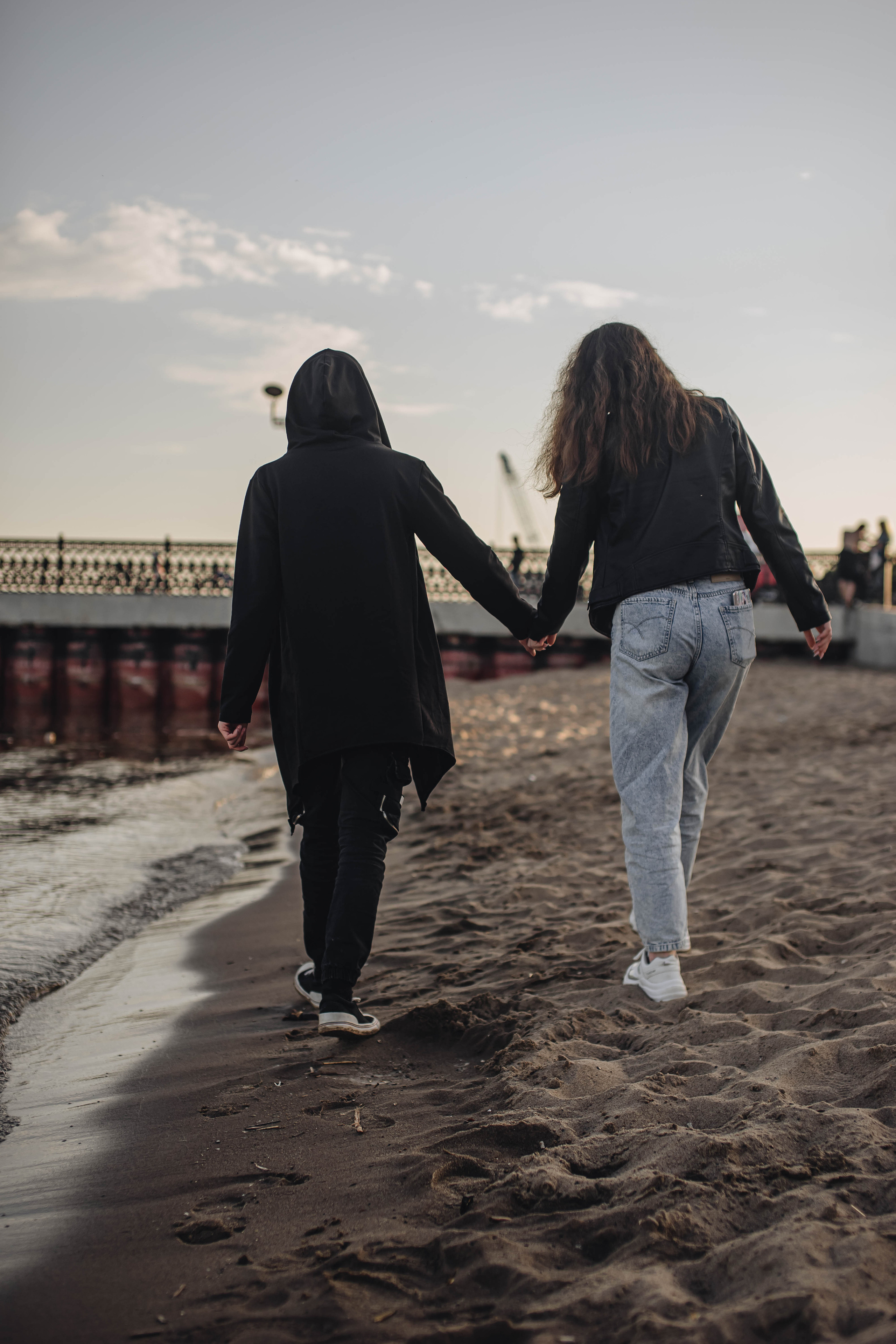 Прогулка по пляжу. Семейный и свадебный фотограф в Саратове Евангелина Штах