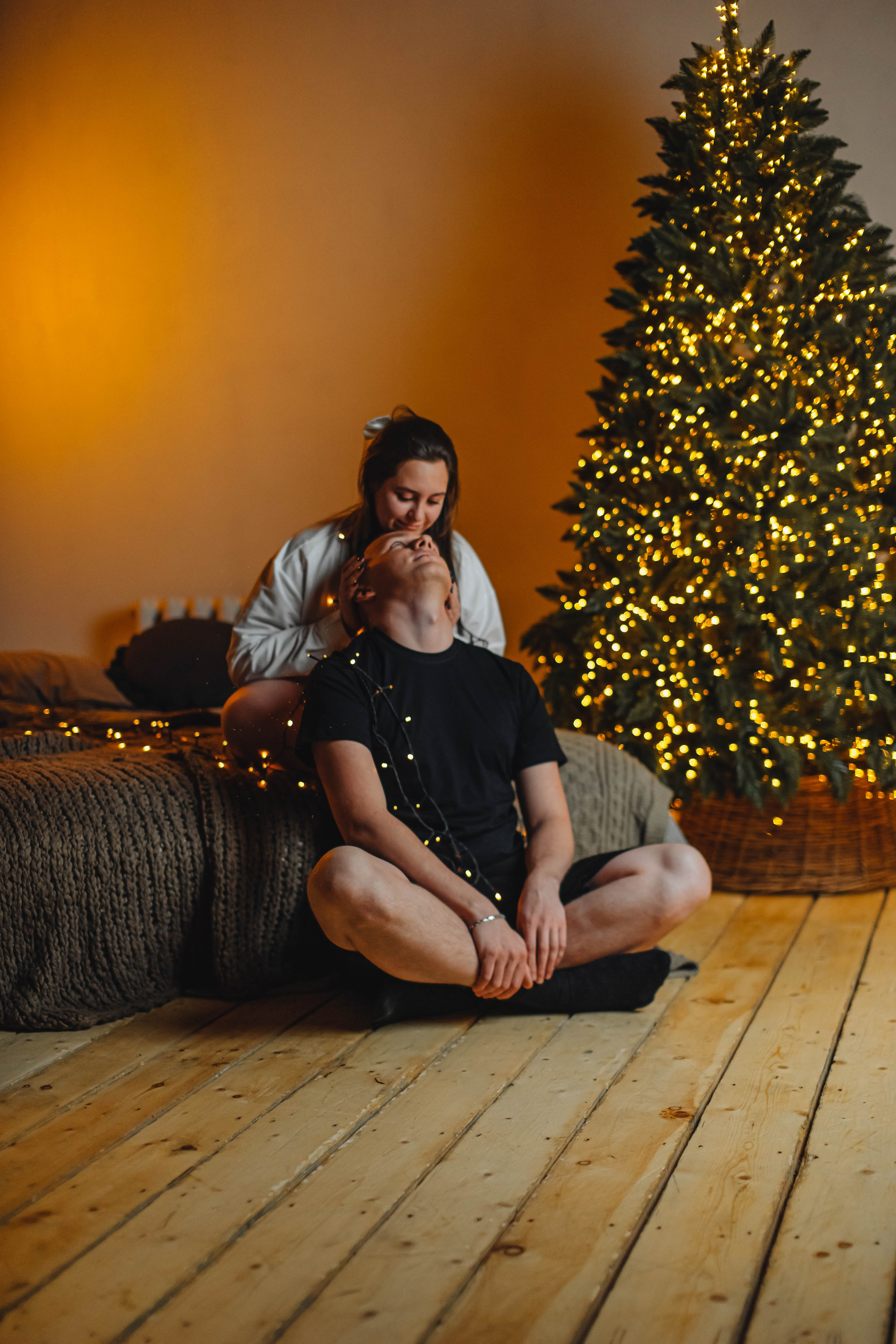 Зимний вечер. Семейный и свадебный фотограф в Саратове Евангелина Штах