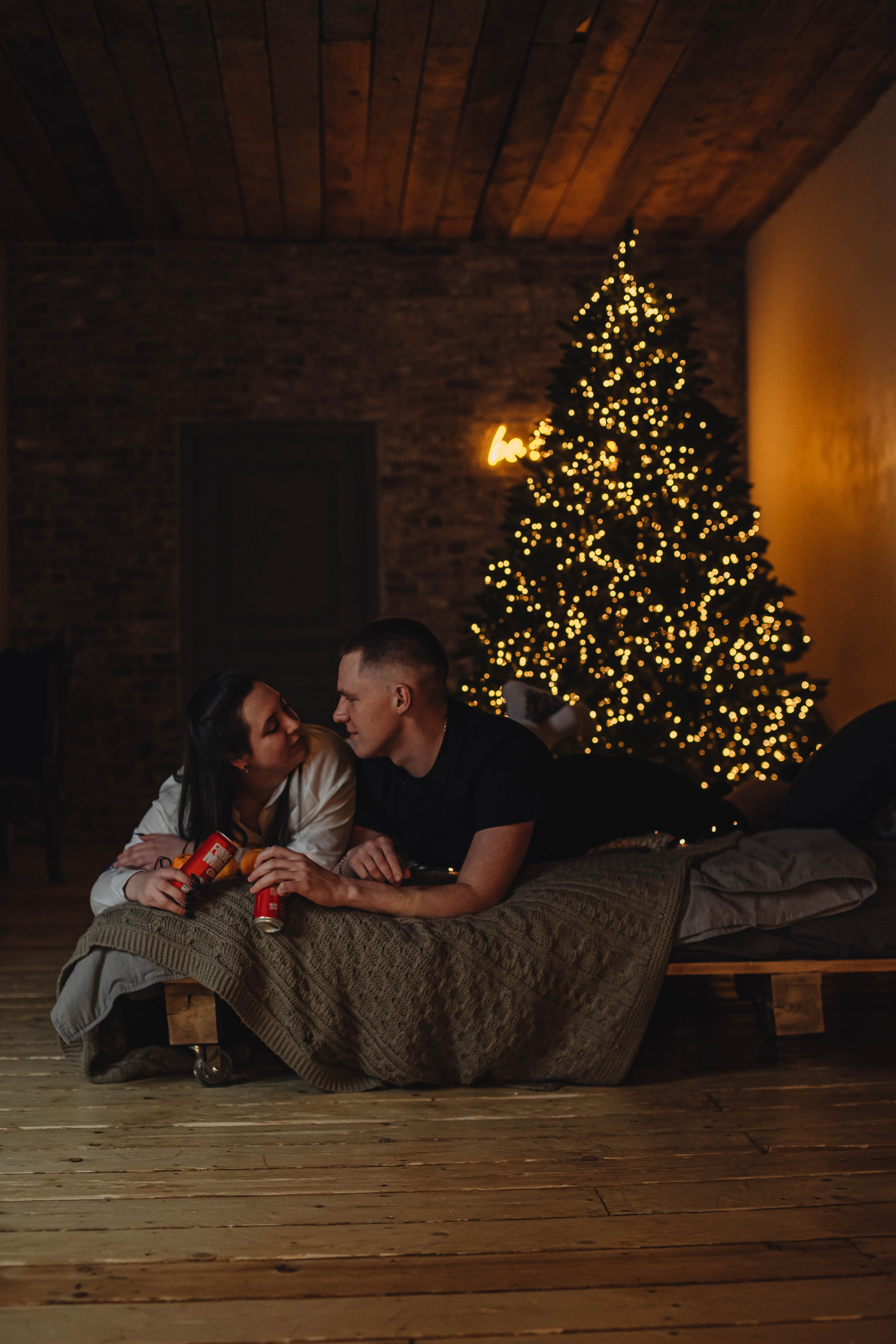 Зимний вечер. Семейный и свадебный фотограф в Саратове Евангелина Штах