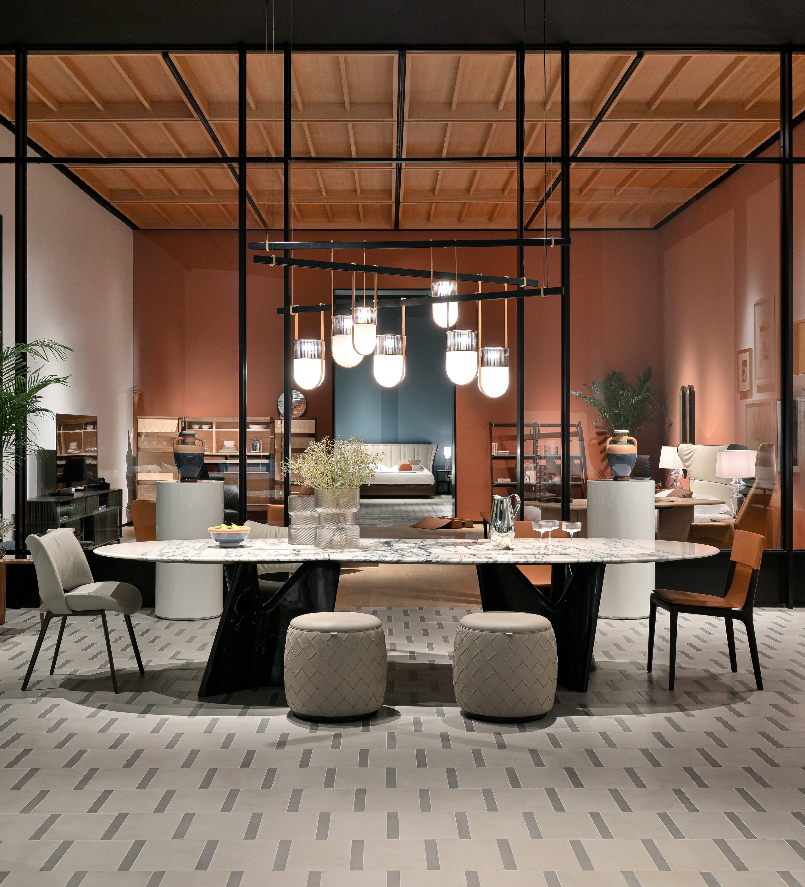 Poltrona Frau, MOE. Interior photographer in Dubai, Vitalii Grishkov