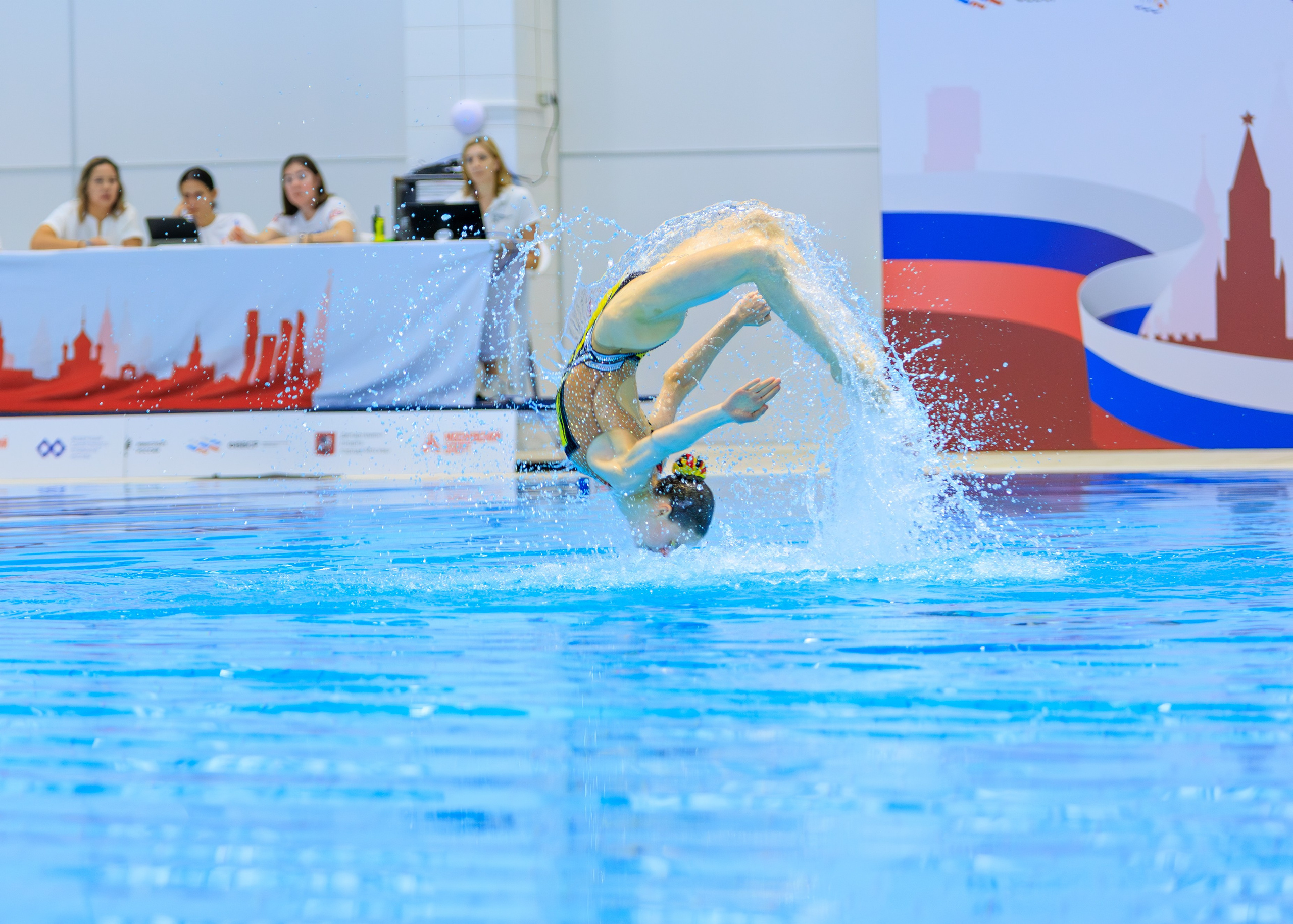 Первенство России по синхронному плаванию дуэт  — техническая программа. Выпускные альбомы и школьный фотограф в Подольске, Троицке, Щербинке, Москве и Московской области