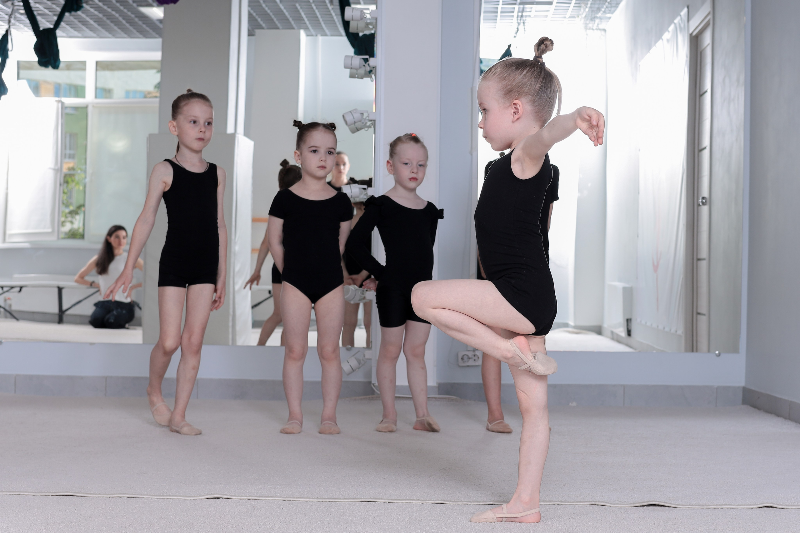 Открытый урок гимнастика. Фотограф Надршина Лилия