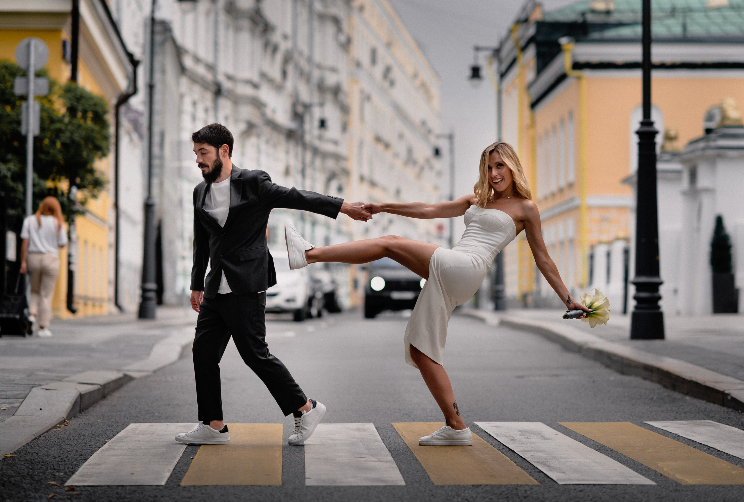 Wedding in the Streets. Wedding and Destination photographer Rustam Kalimullin