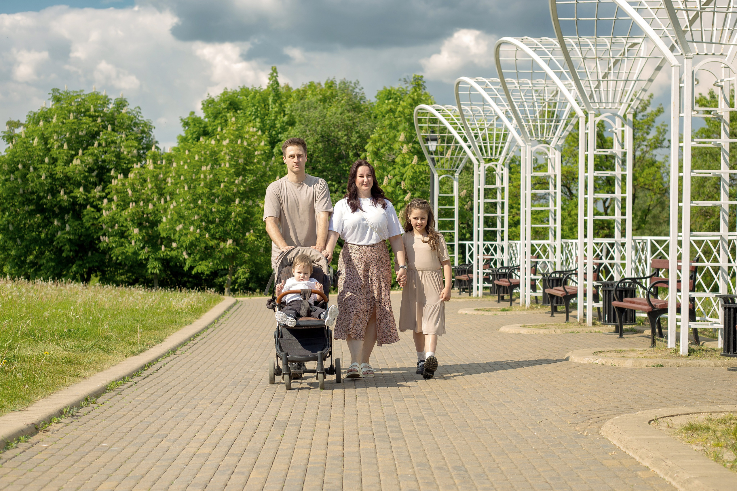 В Лошицком парке. Юлия Дейкун — семейный фотограф в Минске