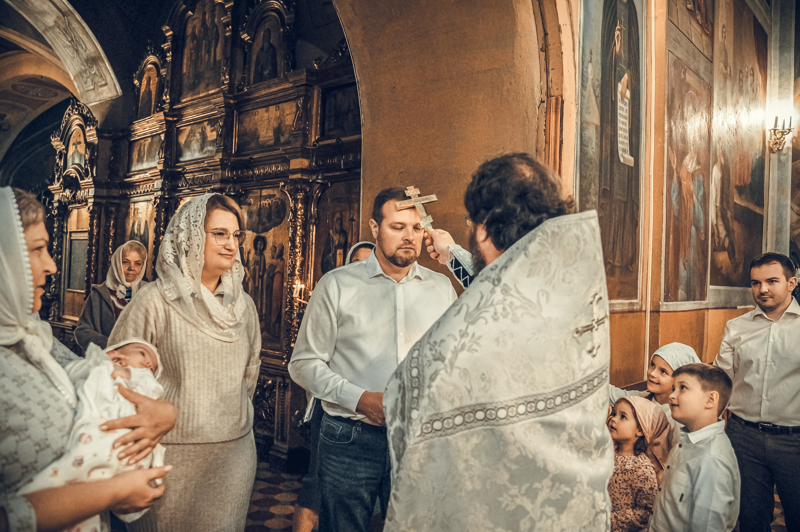 Крещение Есении Церковь Рождества Пресвятой Богородицы