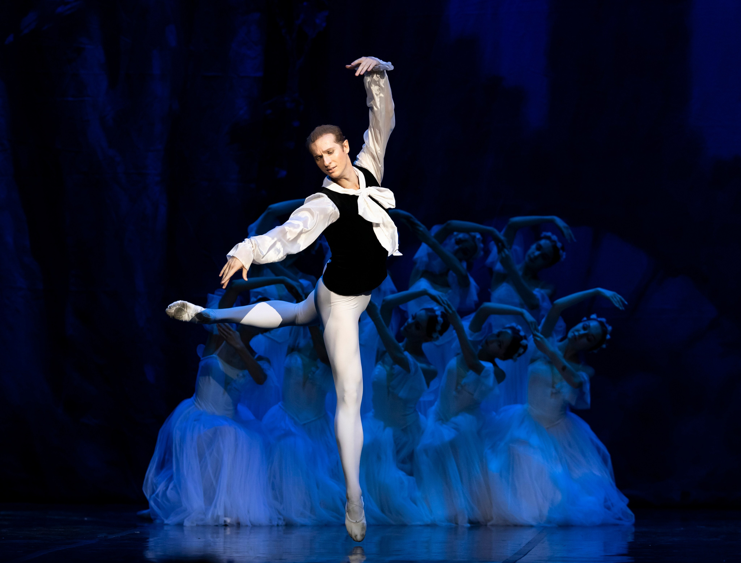 Шопениана театр САЦ для Летних балетных сезонов. Балетный фотограф Москва Майоров Николай