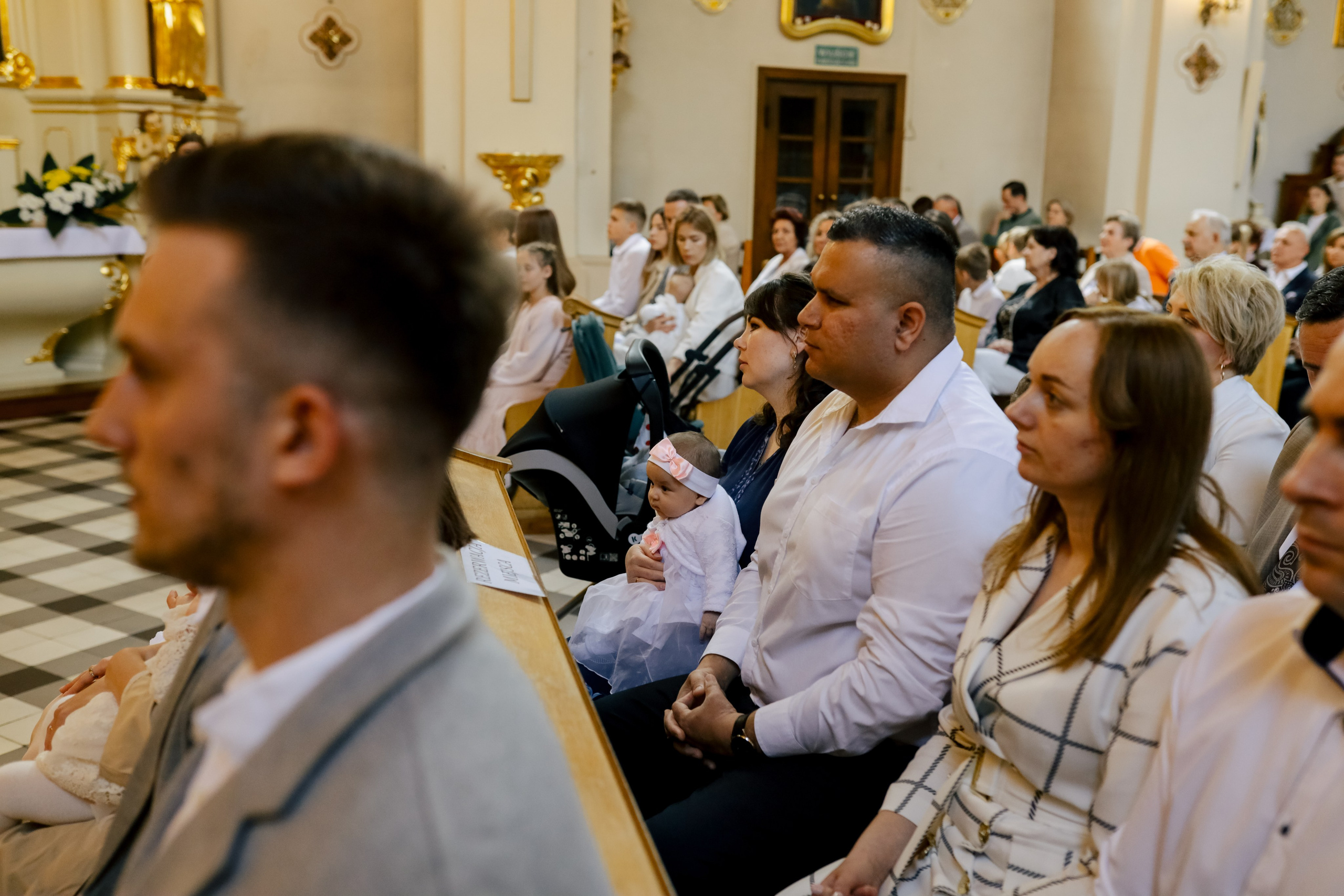 Крещение Вероники. Свадебный и семейный фотограф в Варшаве