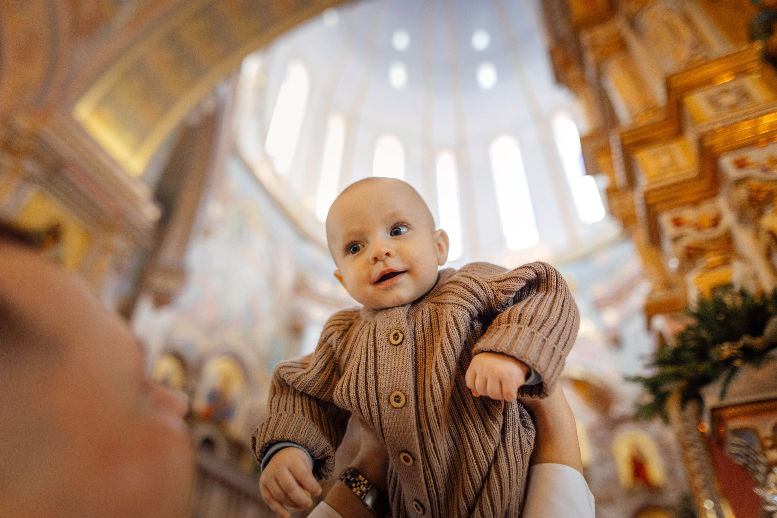 Крещение Матвея, храм Святой Троицы, декабрь 2025