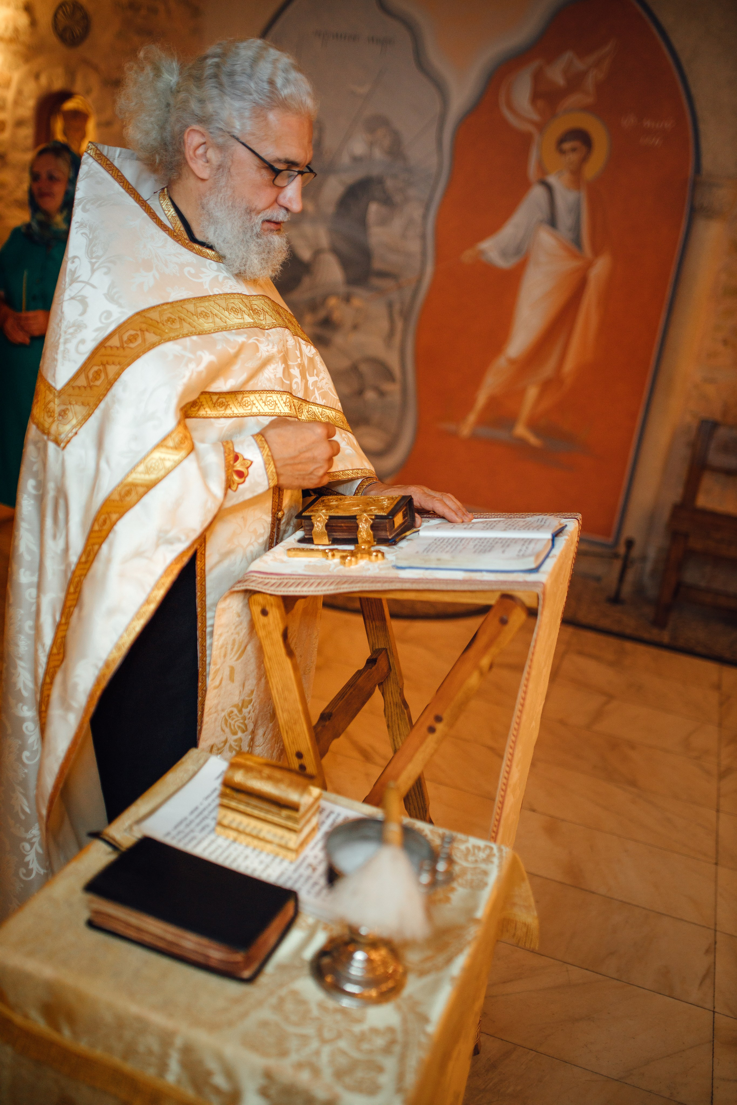 Крещение Егора (Георгия) Державный храм, св. Елисаветенского монастыря, Новинки, август 2024