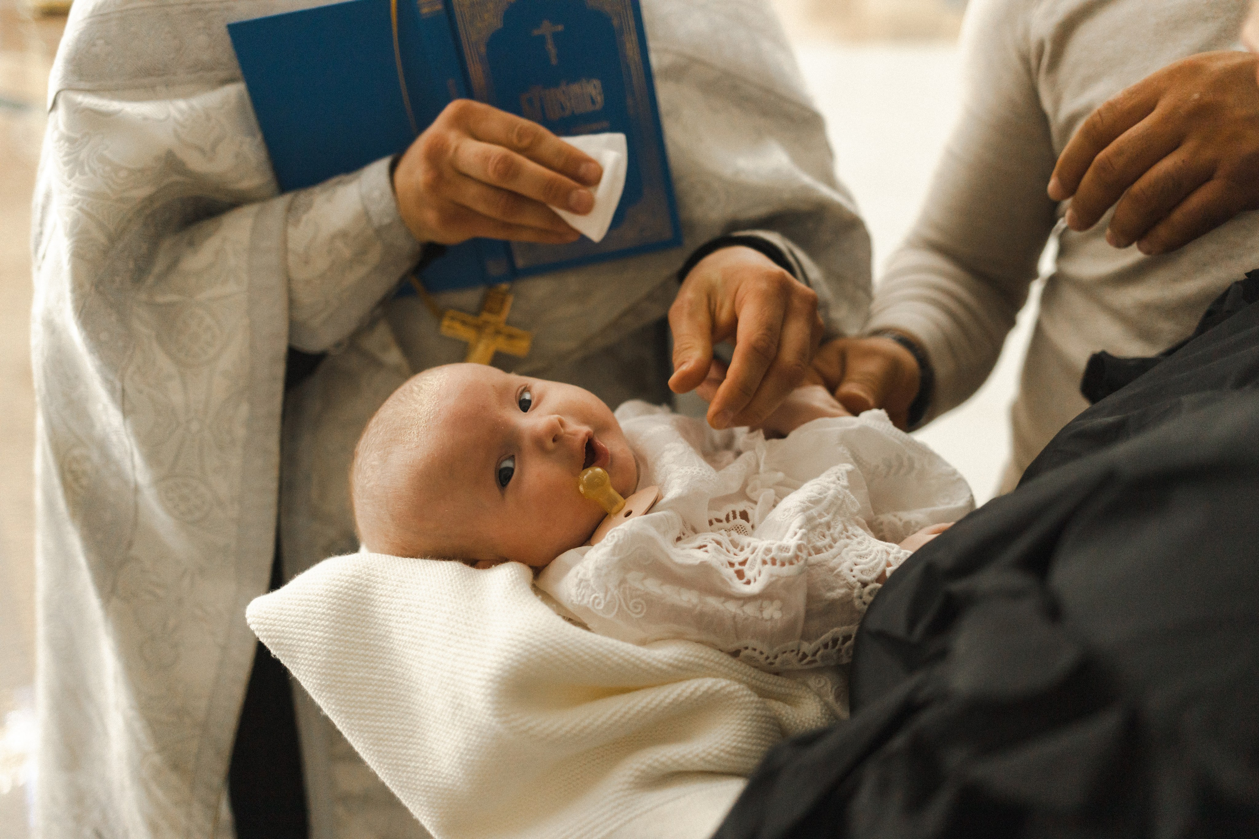 Крещение Стефании. Семейный фотограф в Москве
