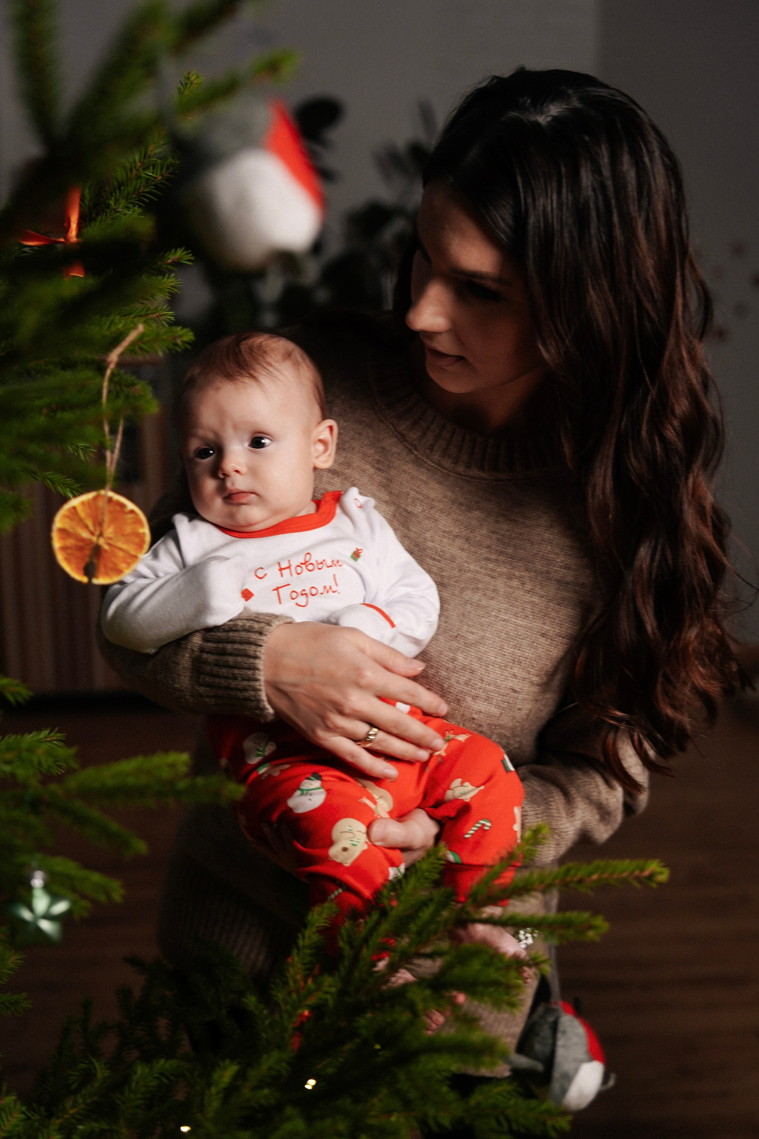 Семейная новогодняя съёмка. Фотограф с психологическим образованием