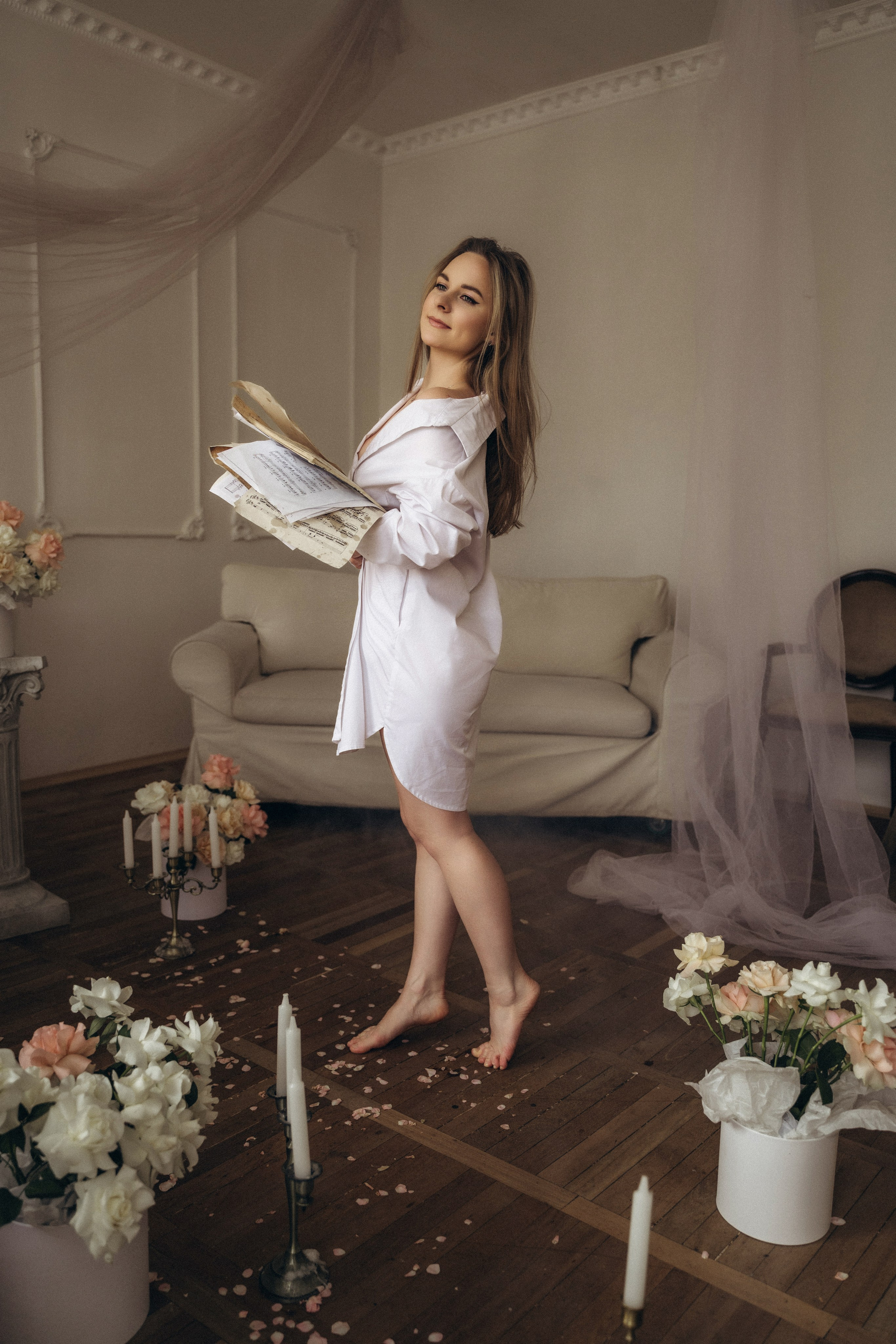 Алина. Фотосессия в студии. Семейный фотограф в Белгороде Амелина Алина