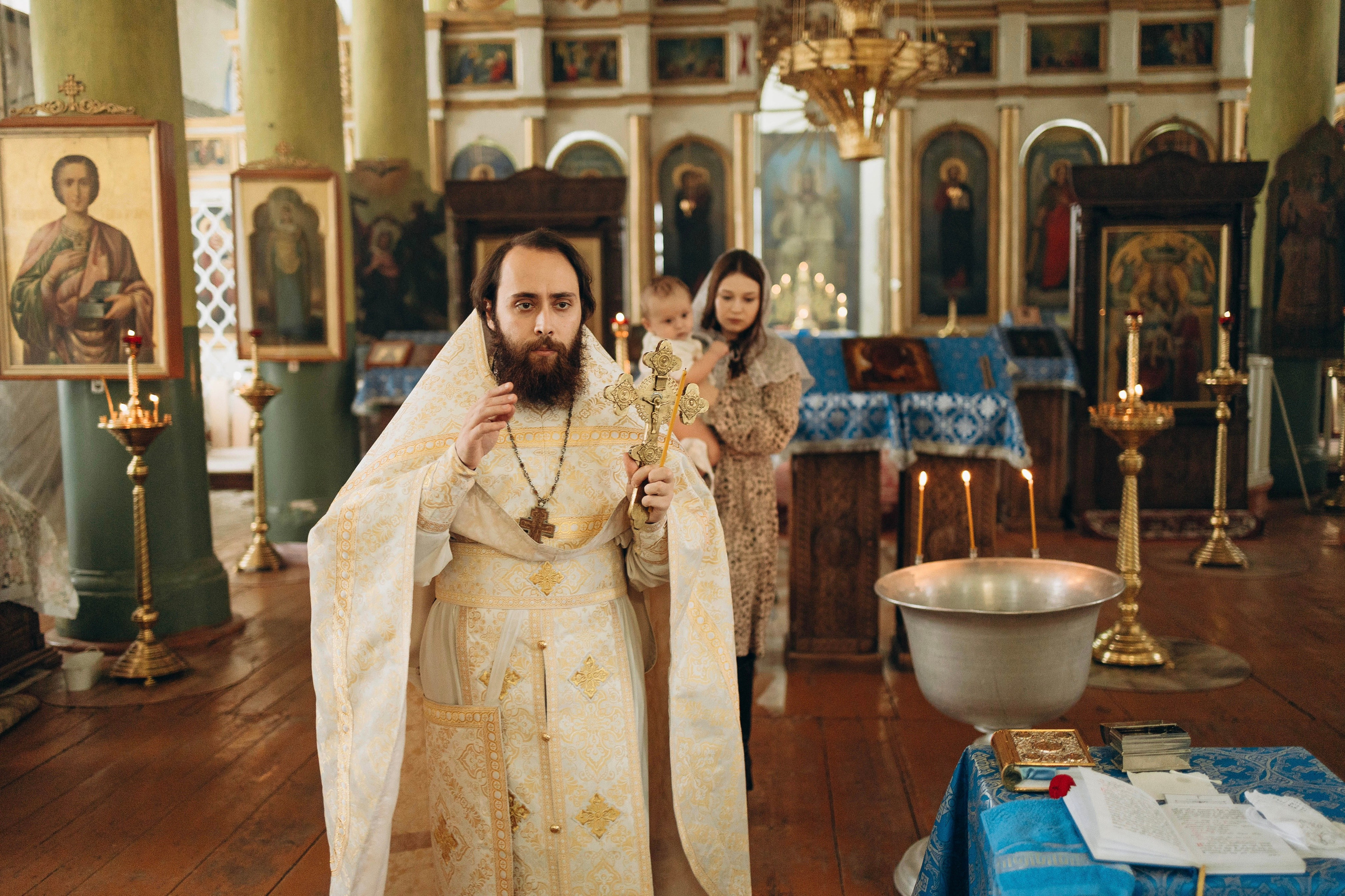 Крещение Миши