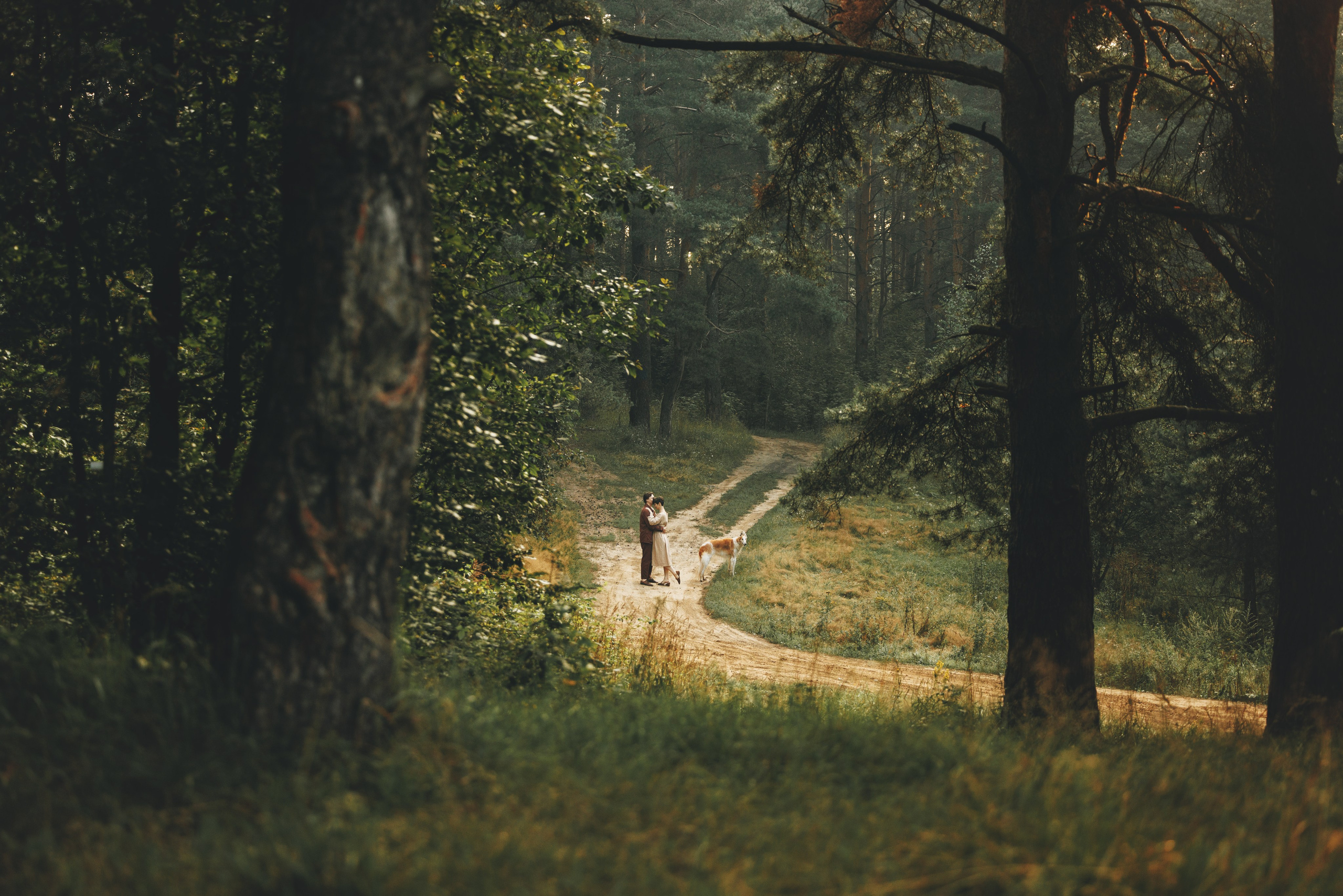 Сергей, Оксана и Жара. Фотограф анималист Осипчикова Мария