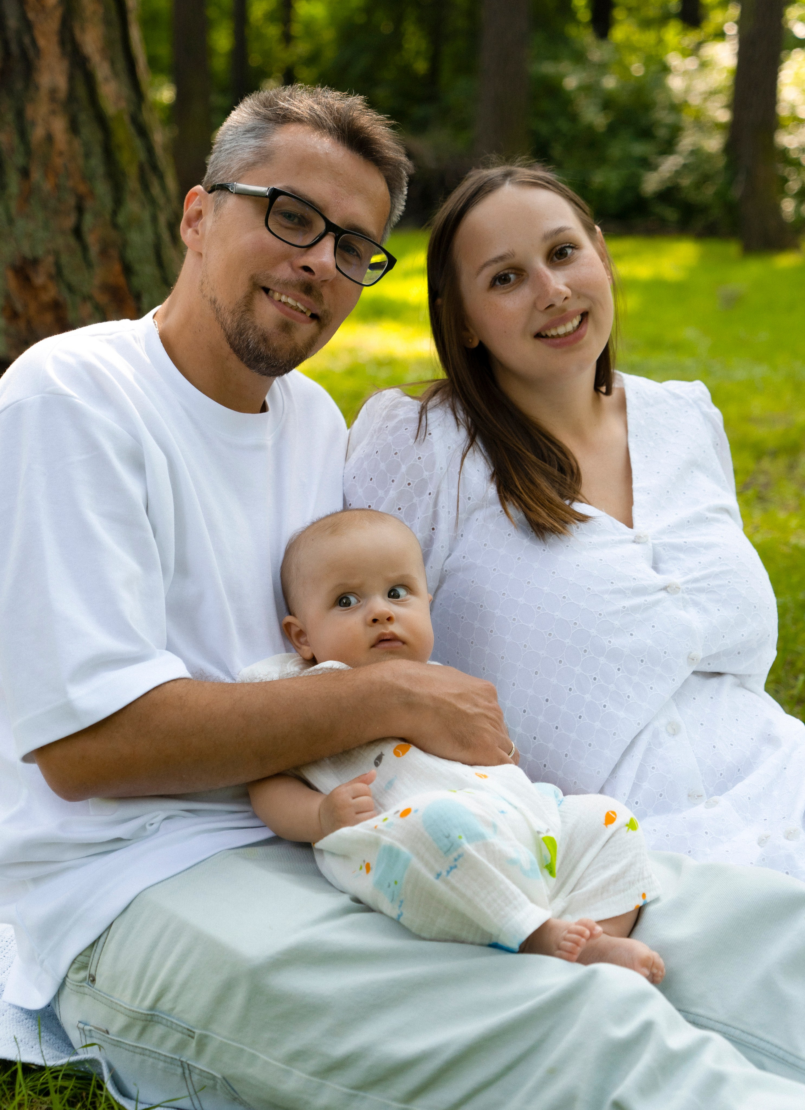 Семейная фотосессия в парке в Санкт-Петербурге для Вероники, Жени и Андрюши. Светлана Гопанюк. Портретный фотограф. Санкт-Петербург. СПб