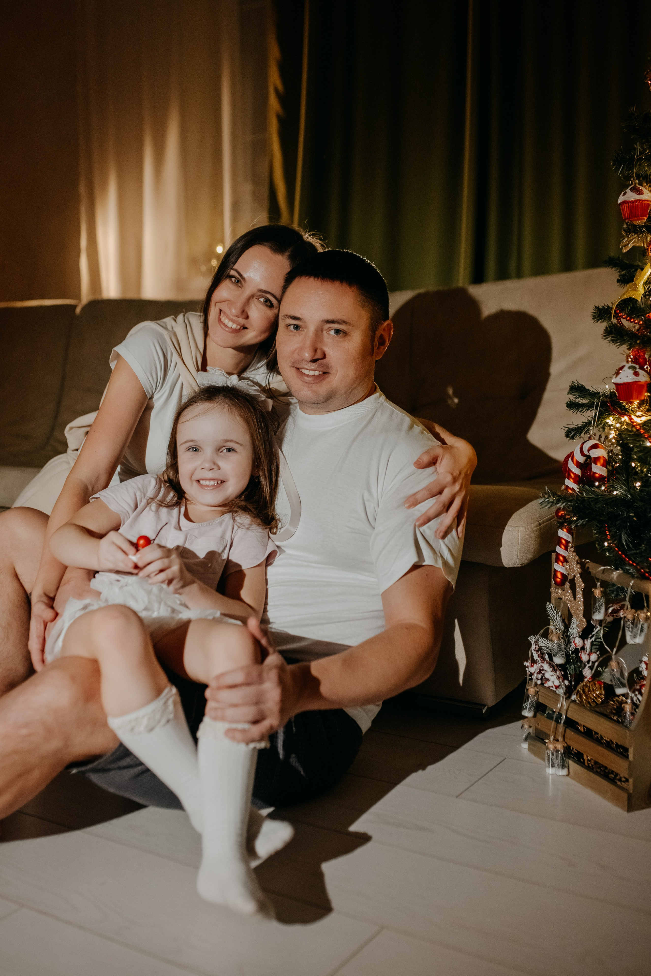 Новый год у камина. Семейный и детский фотограф в Туле