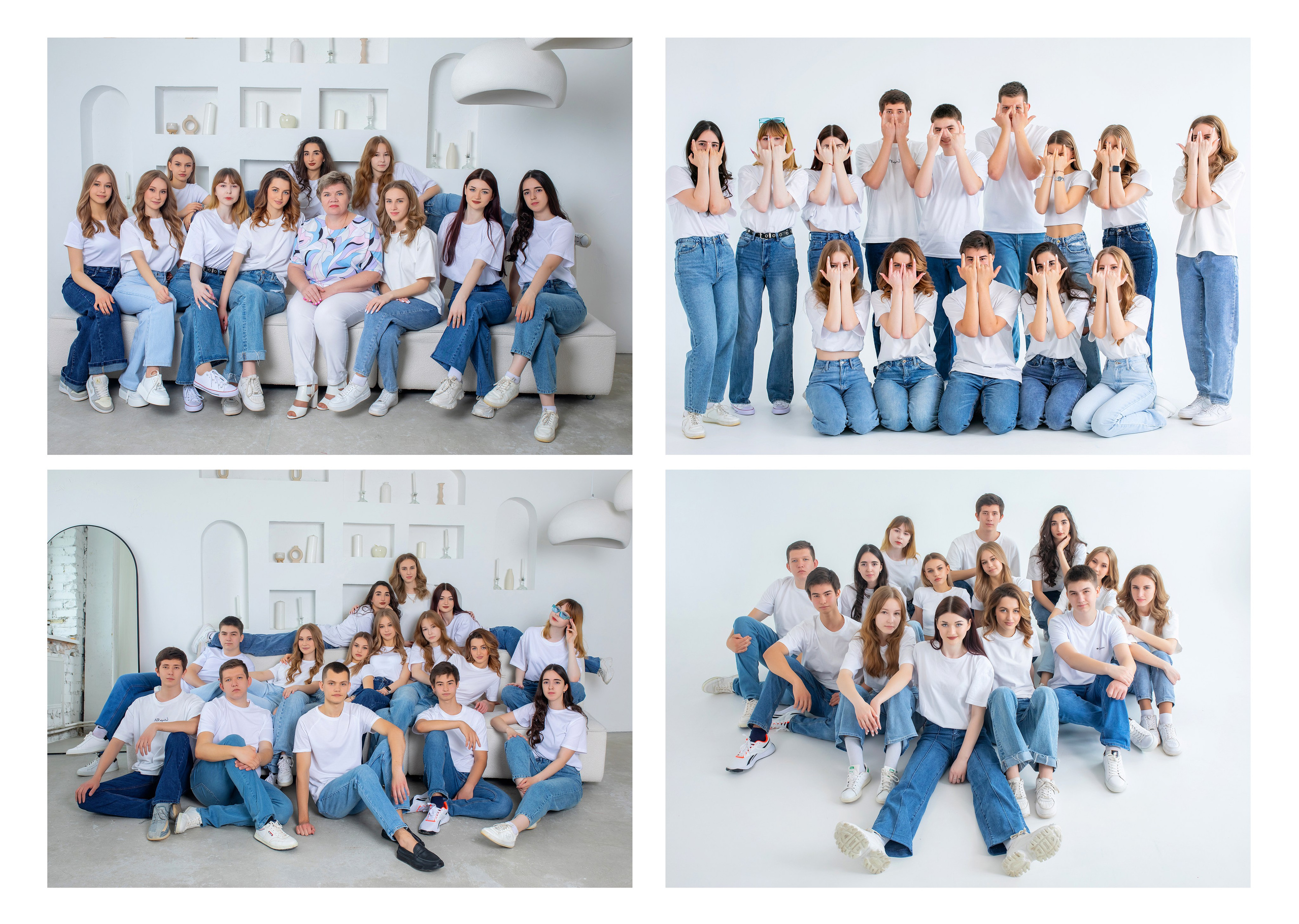 Альбом 10 разворотов. Выпускные фотокниги