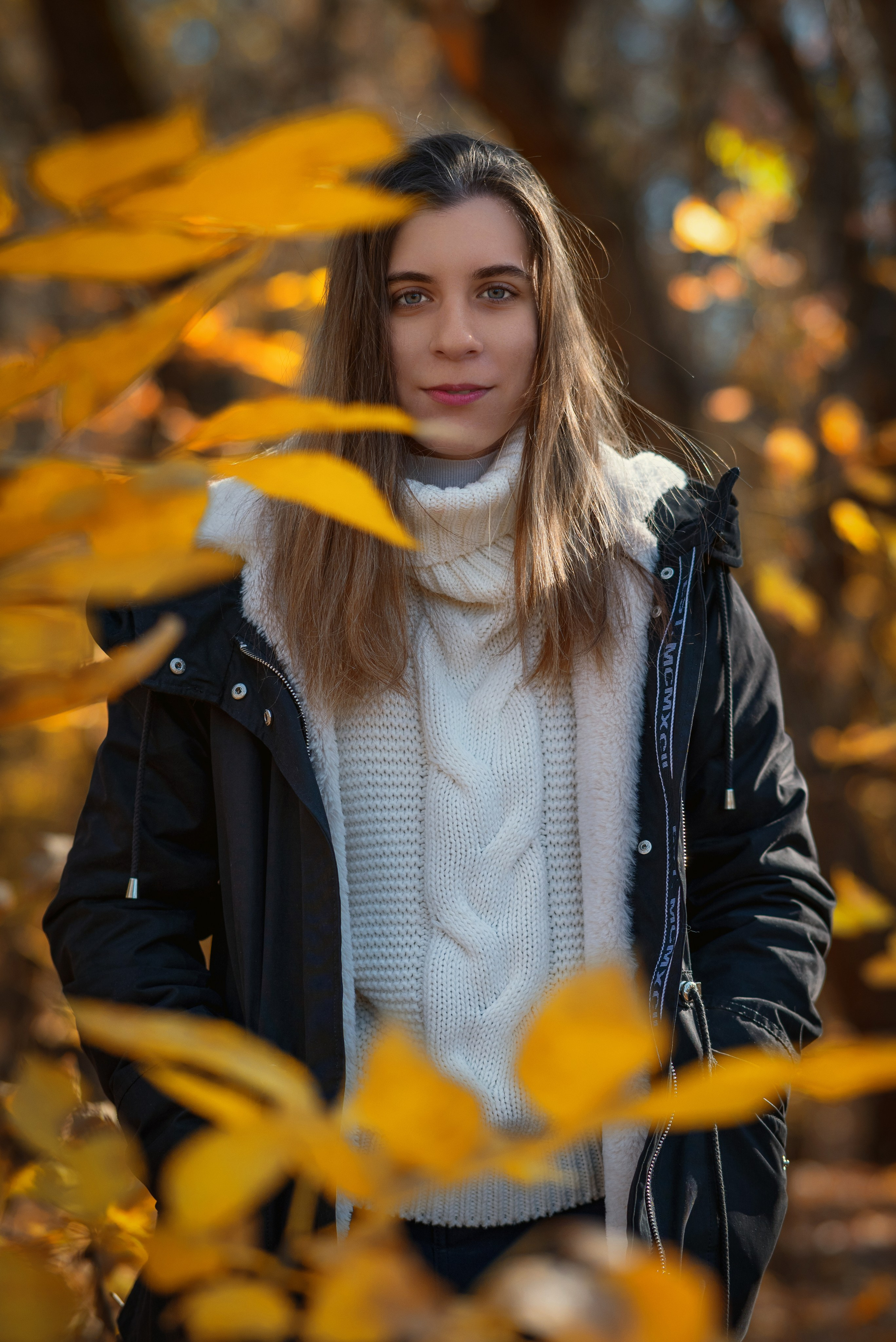 В осеннем лесу. Портретный фотограф Александр Журов в Кинеле, Самаре и Самарской области