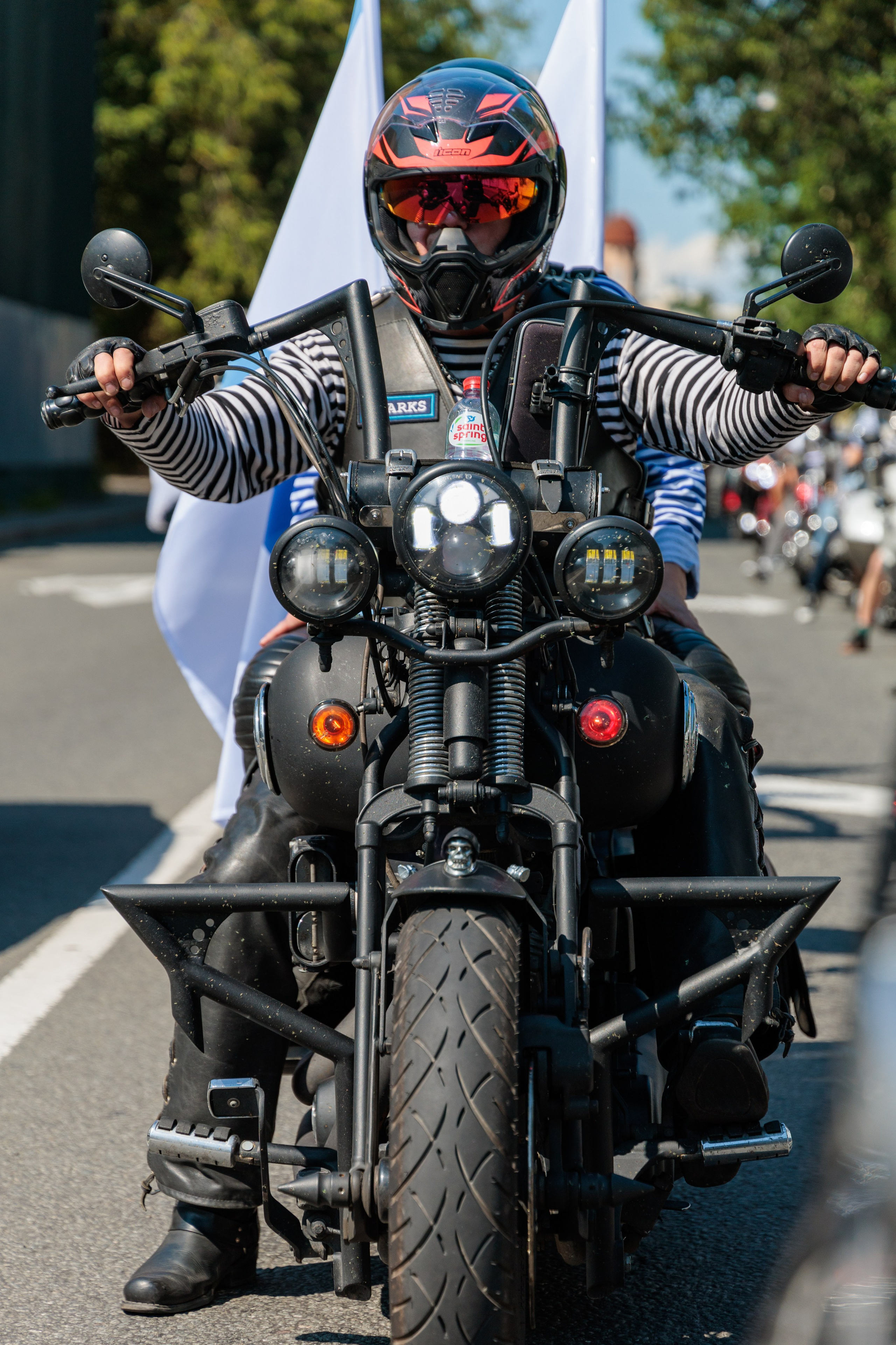 День ВМФ с мотоклубом 28.08.24. Репортажный фотограф Санкт-Петербург | Роман Карбышев